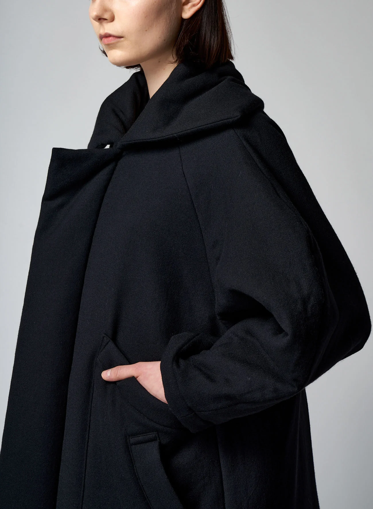 2/72 WOOLVIYELLA BIG BLOUSON COLLAR - Image 8