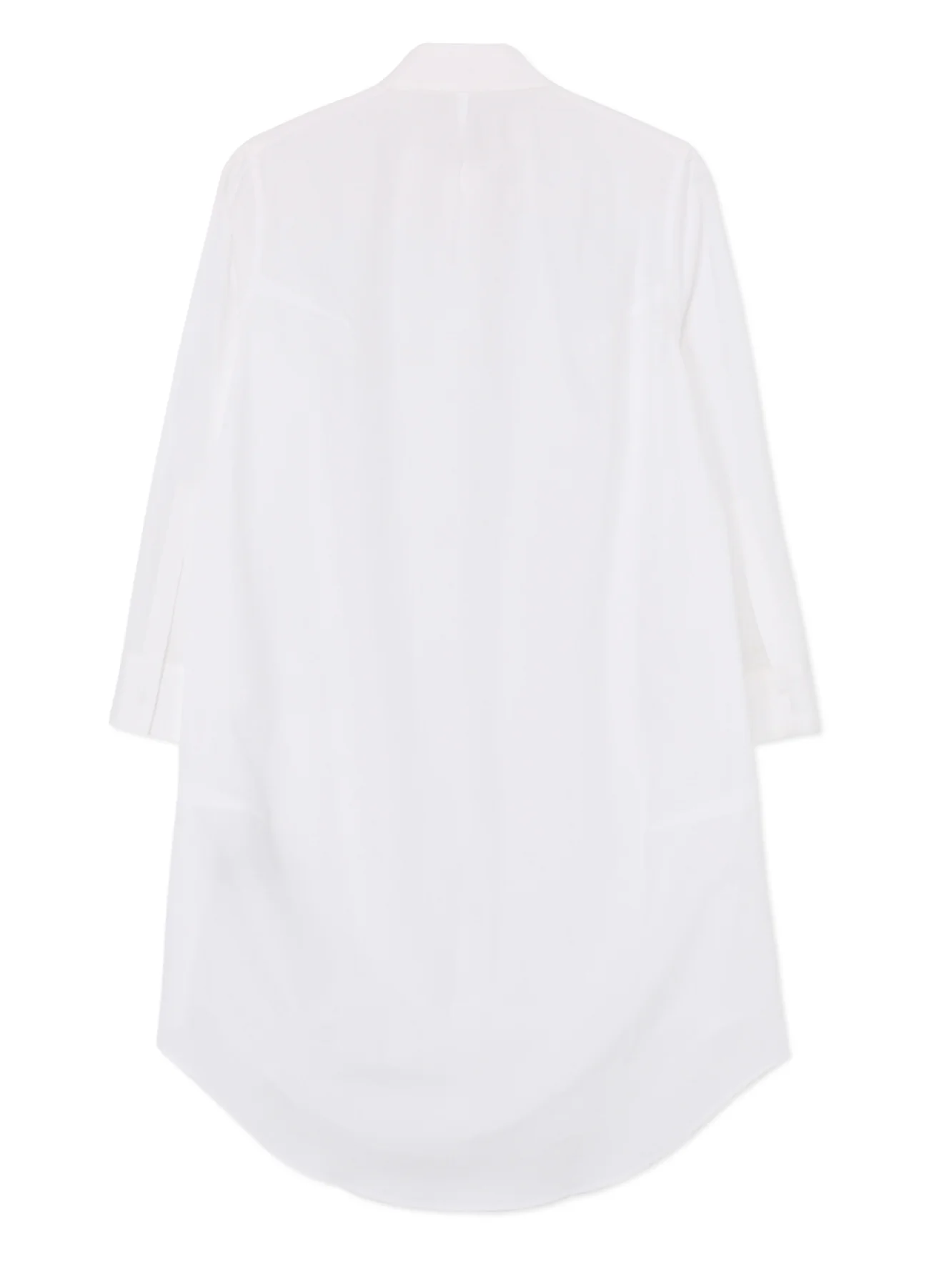 COTTON BROADCLOTH BALLOON SILHOUETTE SHIRT DRESS WITH BOX POCKET - Image 11