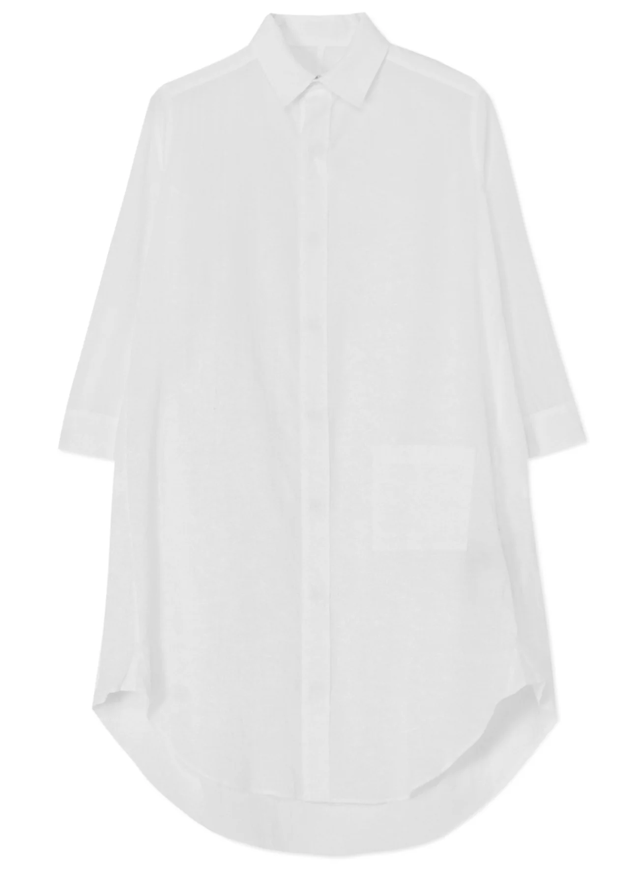 SINGLE POCKET SHIRT DRESS - Image 10