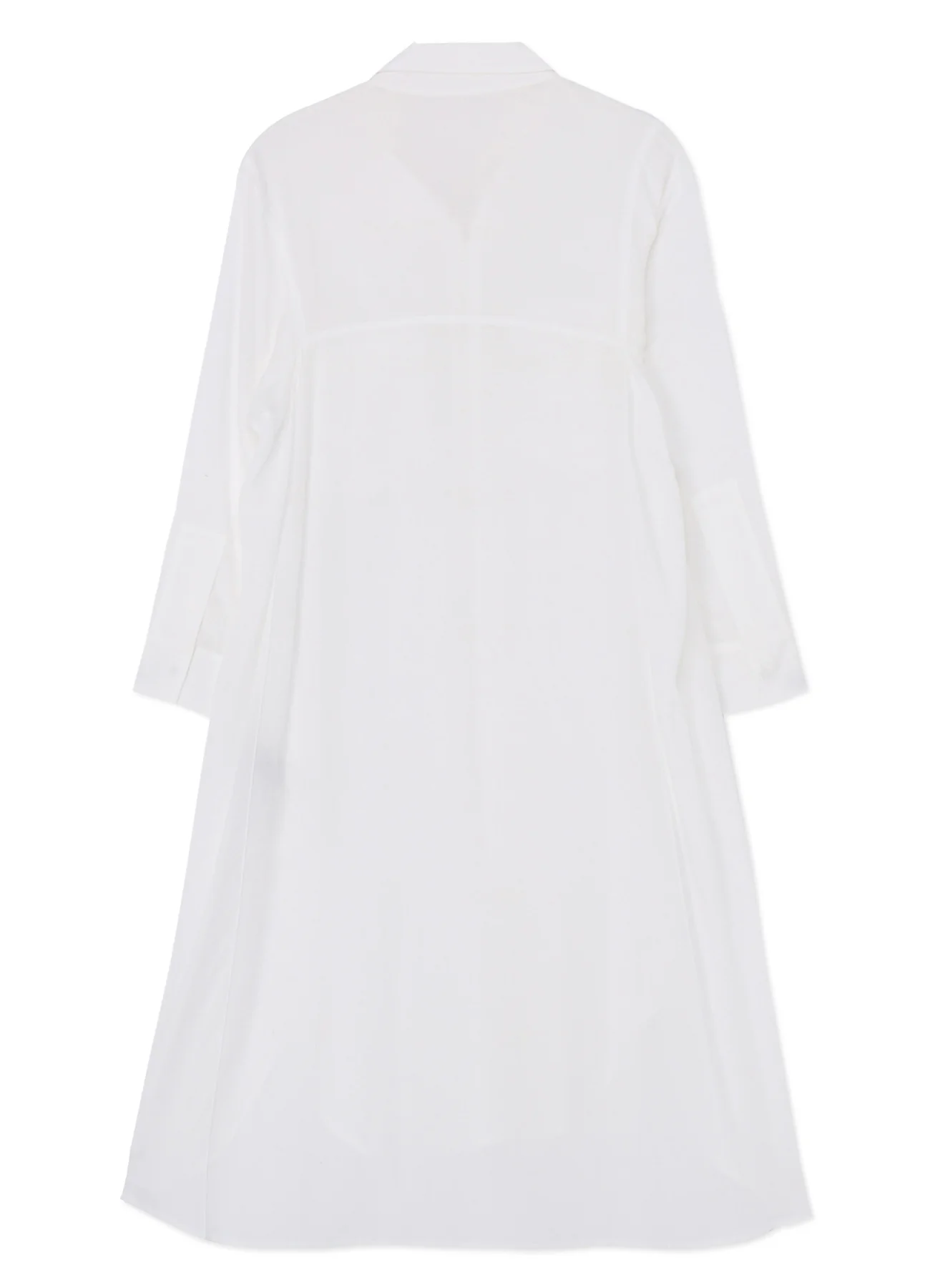 CELLULOSE POPLIN WORK SHIRT LONG DRESS - Image 3