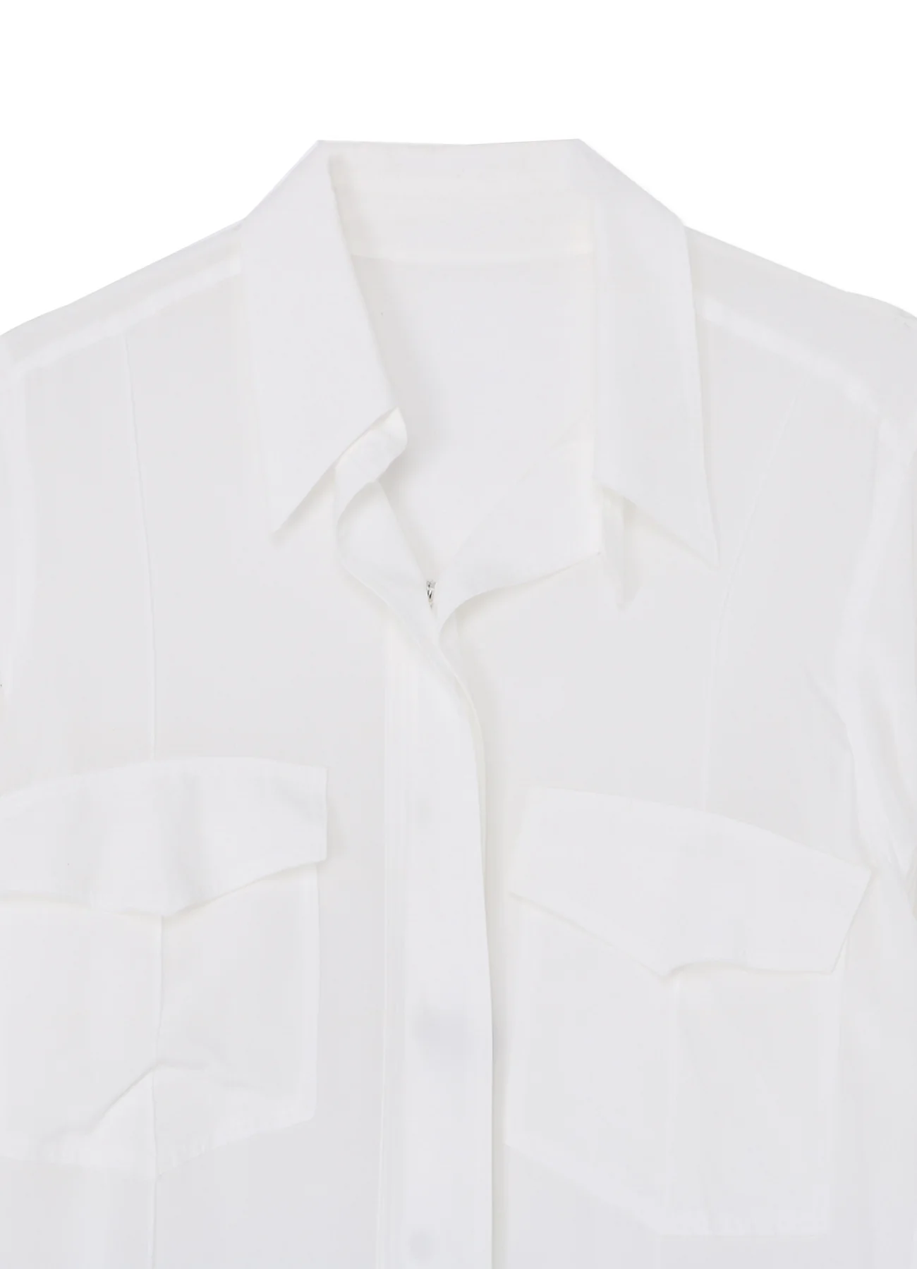 CELLULOSE POPLIN WORK SHIRT LONG DRESS - Image 4