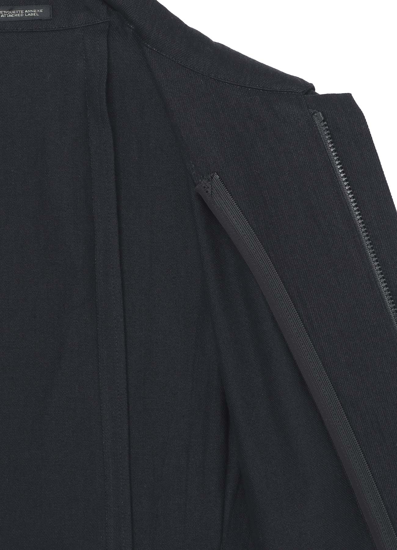 8OZ UNEVEN YARN DENIM ZIP JACKET - Image 13