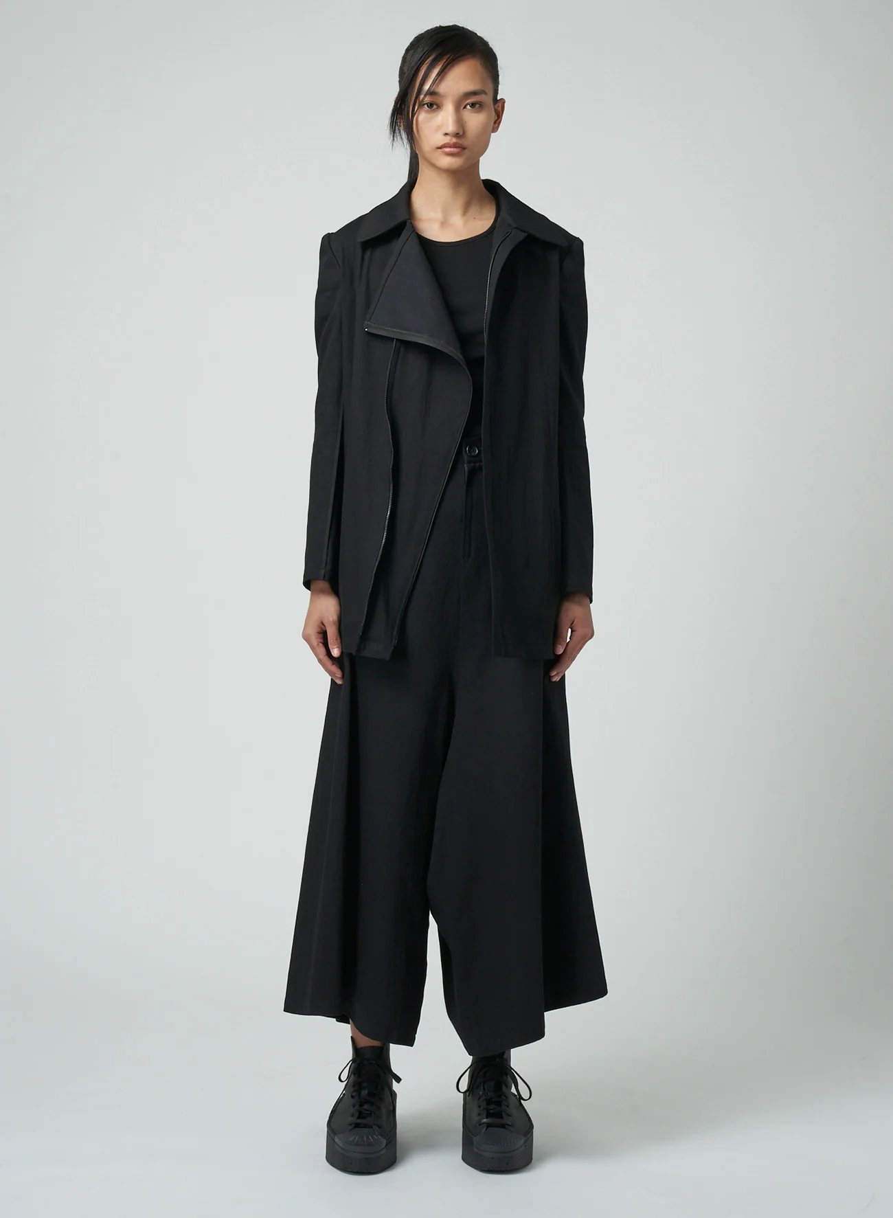 8OZ UNEVEN YARN DENIM ZIP JACKET - Image 3