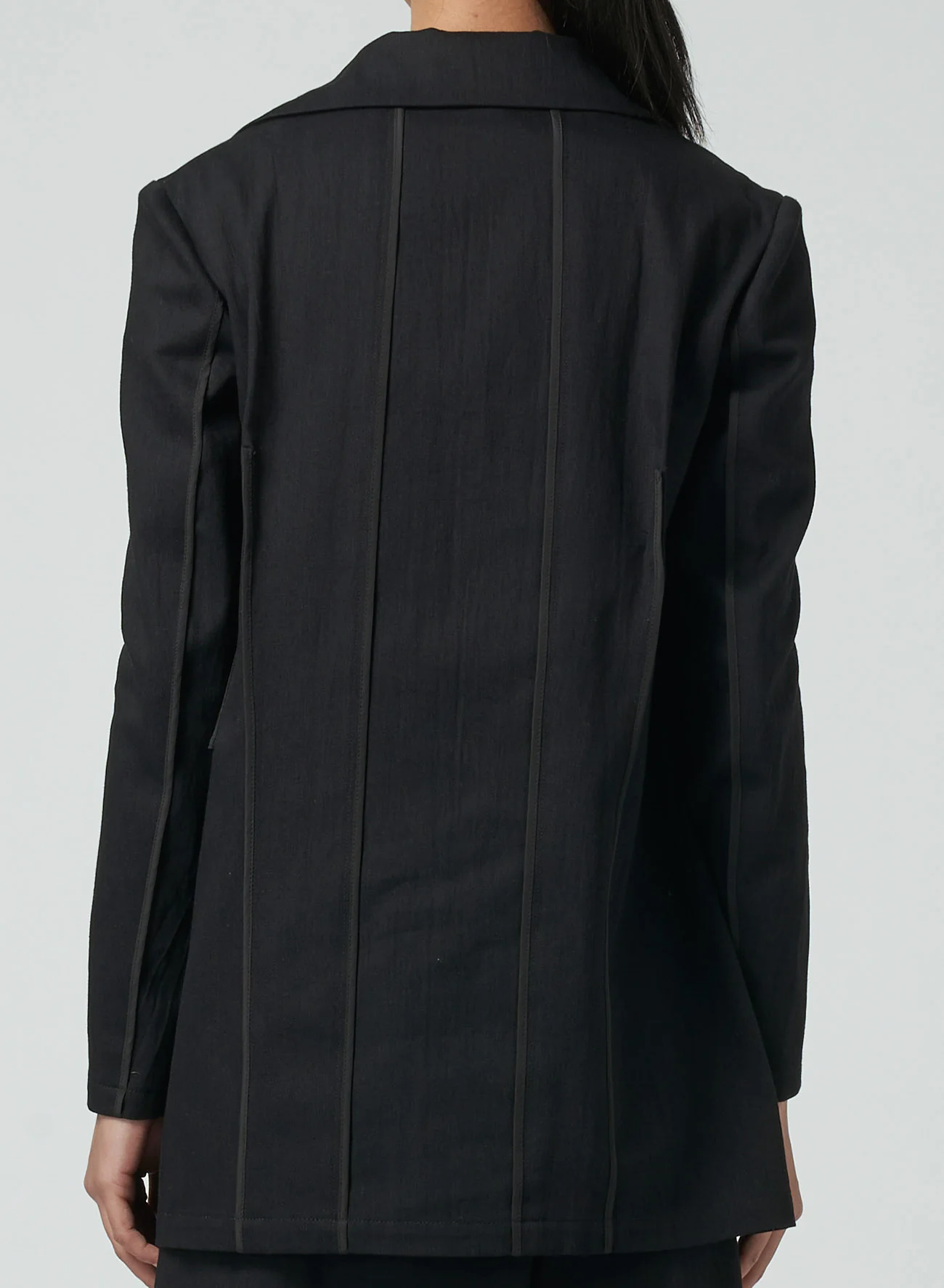 8OZ UNEVEN YARN DENIM ZIP JACKET - Image 9