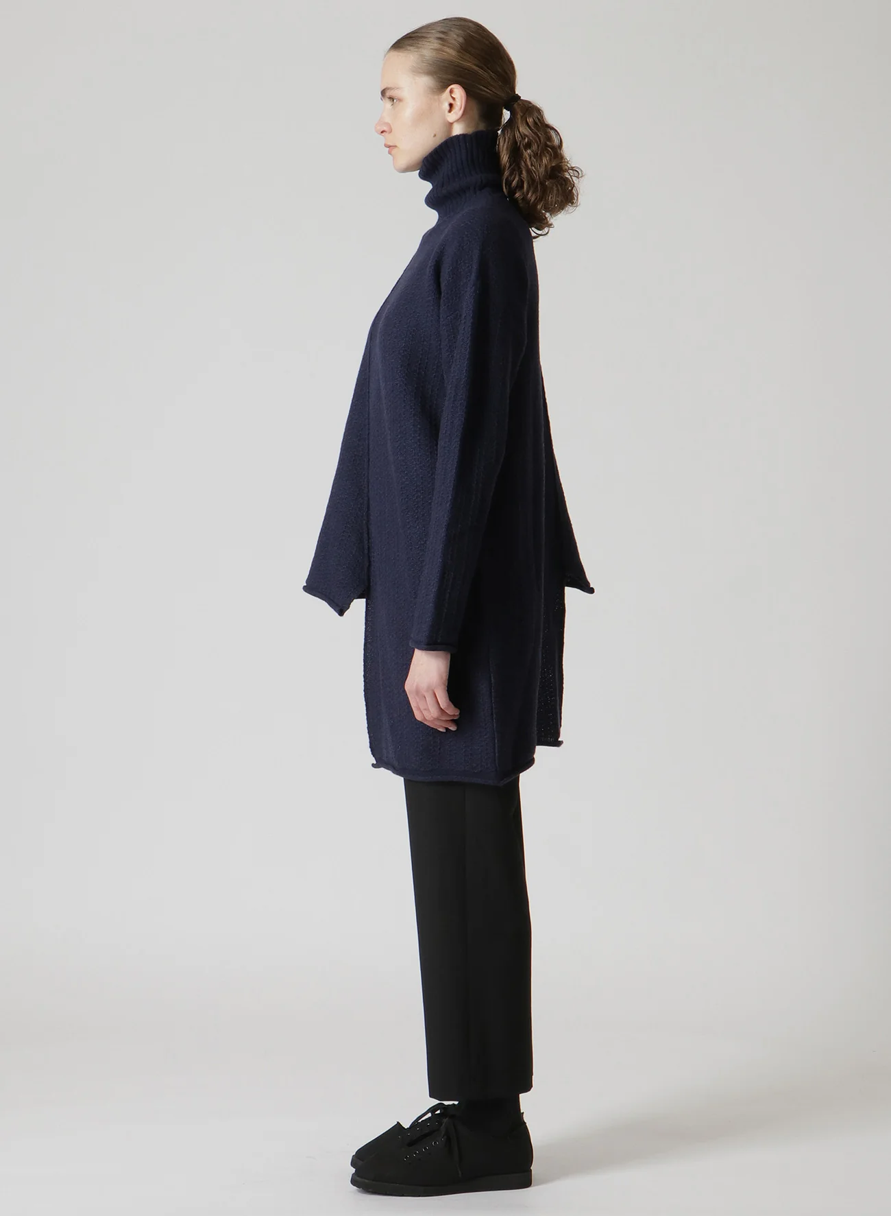 TUCK STITCH ASM FLARE TURTLE NECK PO - Image 4