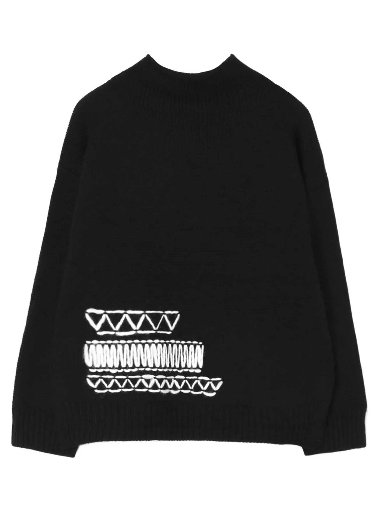 EMBROIDERY PLAIN ST EMBROIDERY HIGH NECK PO - Image 3