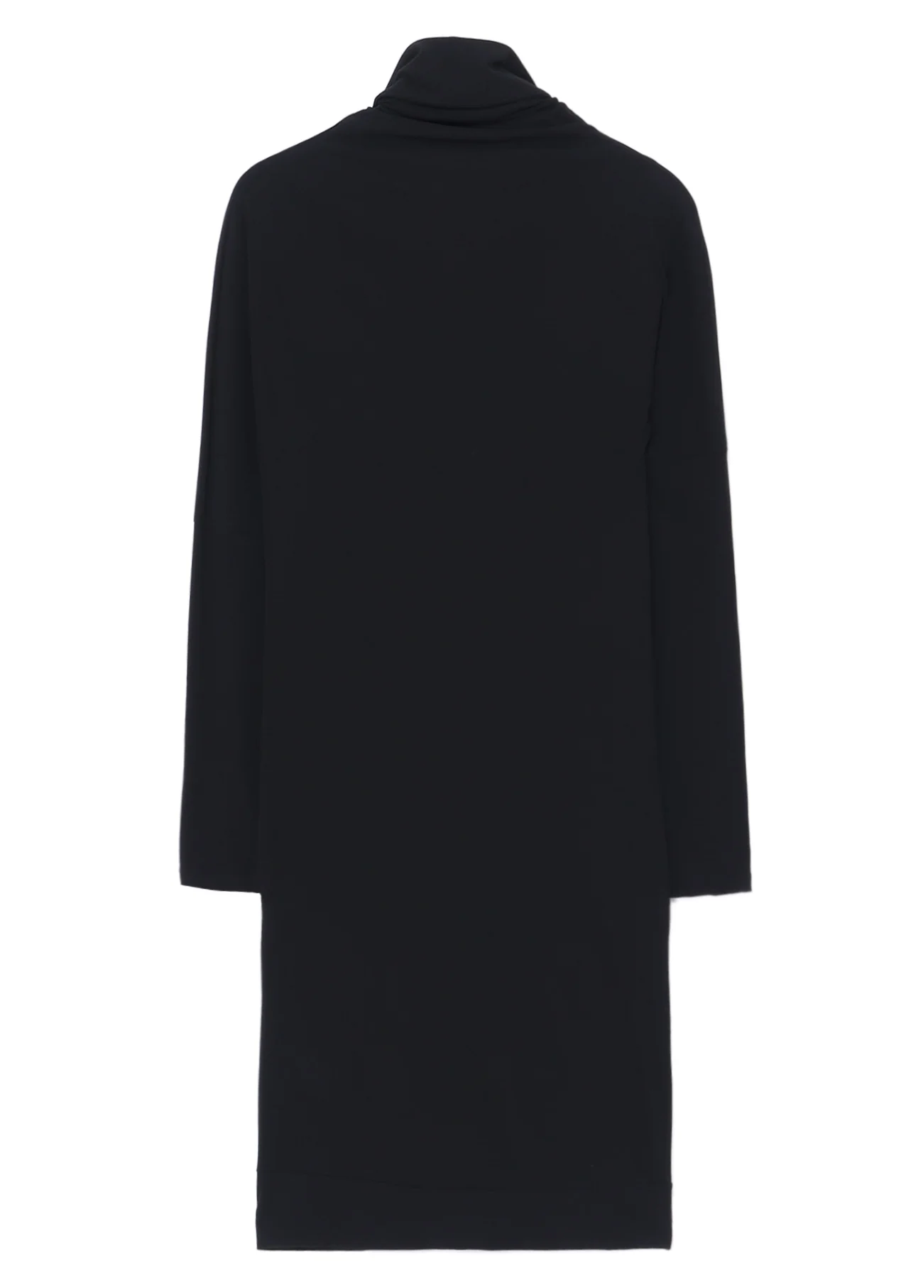 COSMORAMA COTTON DRAPED LONG SLEEVE BUTTON-UP TURTLENECK TOP - Image 11