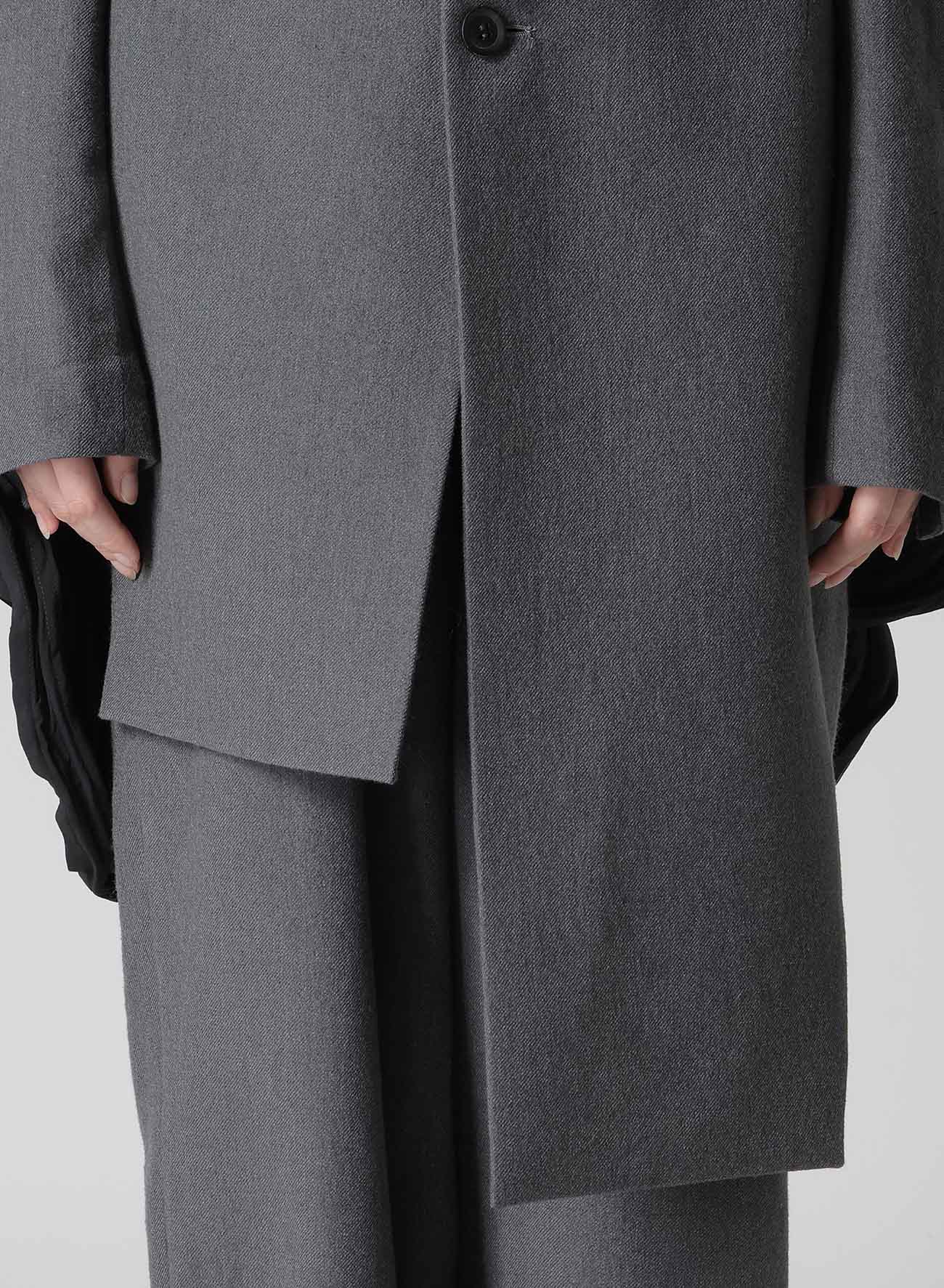 W/C TWILL WASHER SLV GUSSET UNBALANCE LONG JACKET - Image 12