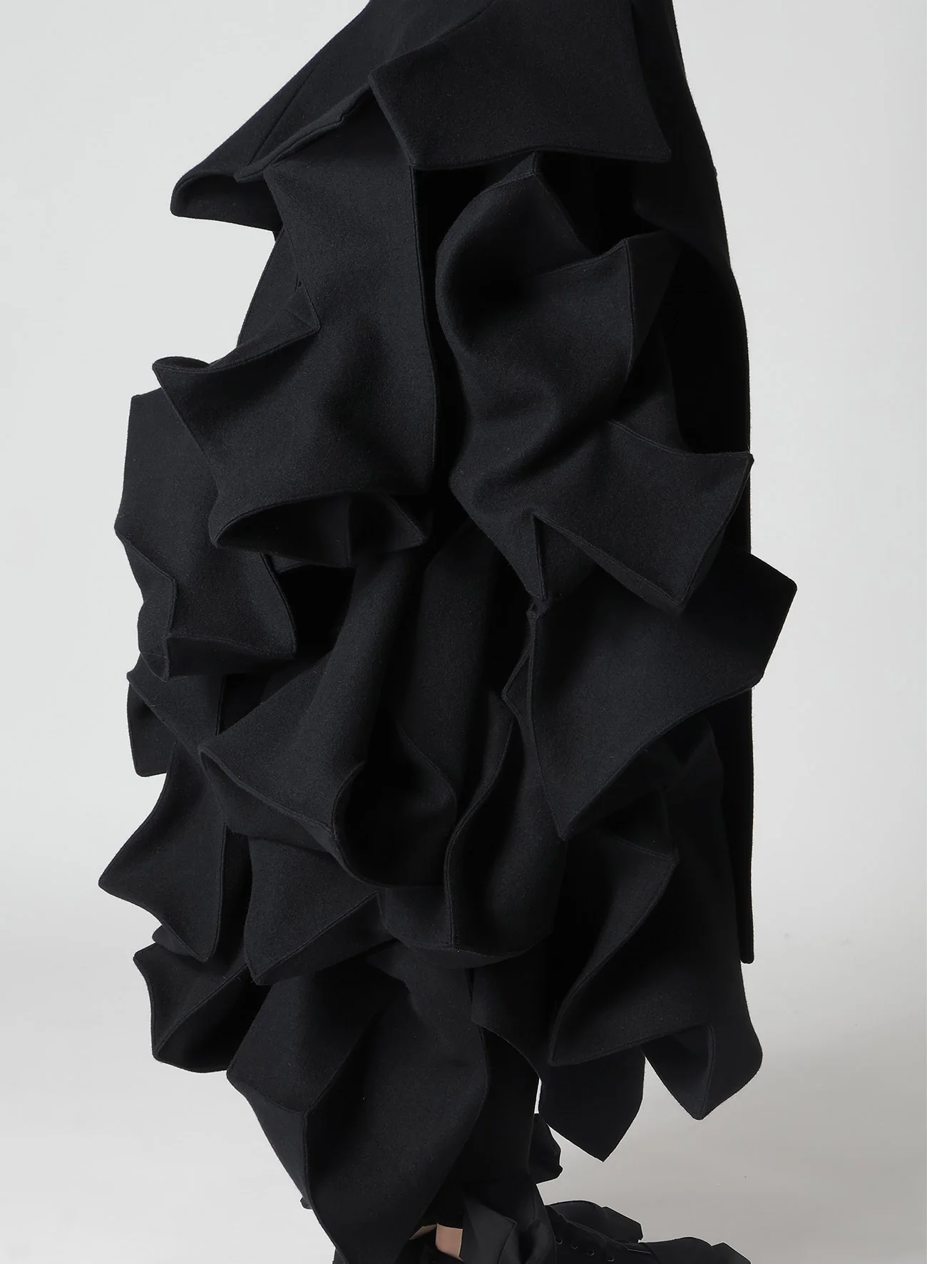 SUN DRYING SUPER100 MELTON SLV GUSSET ROUNDED JACKET - Image 12