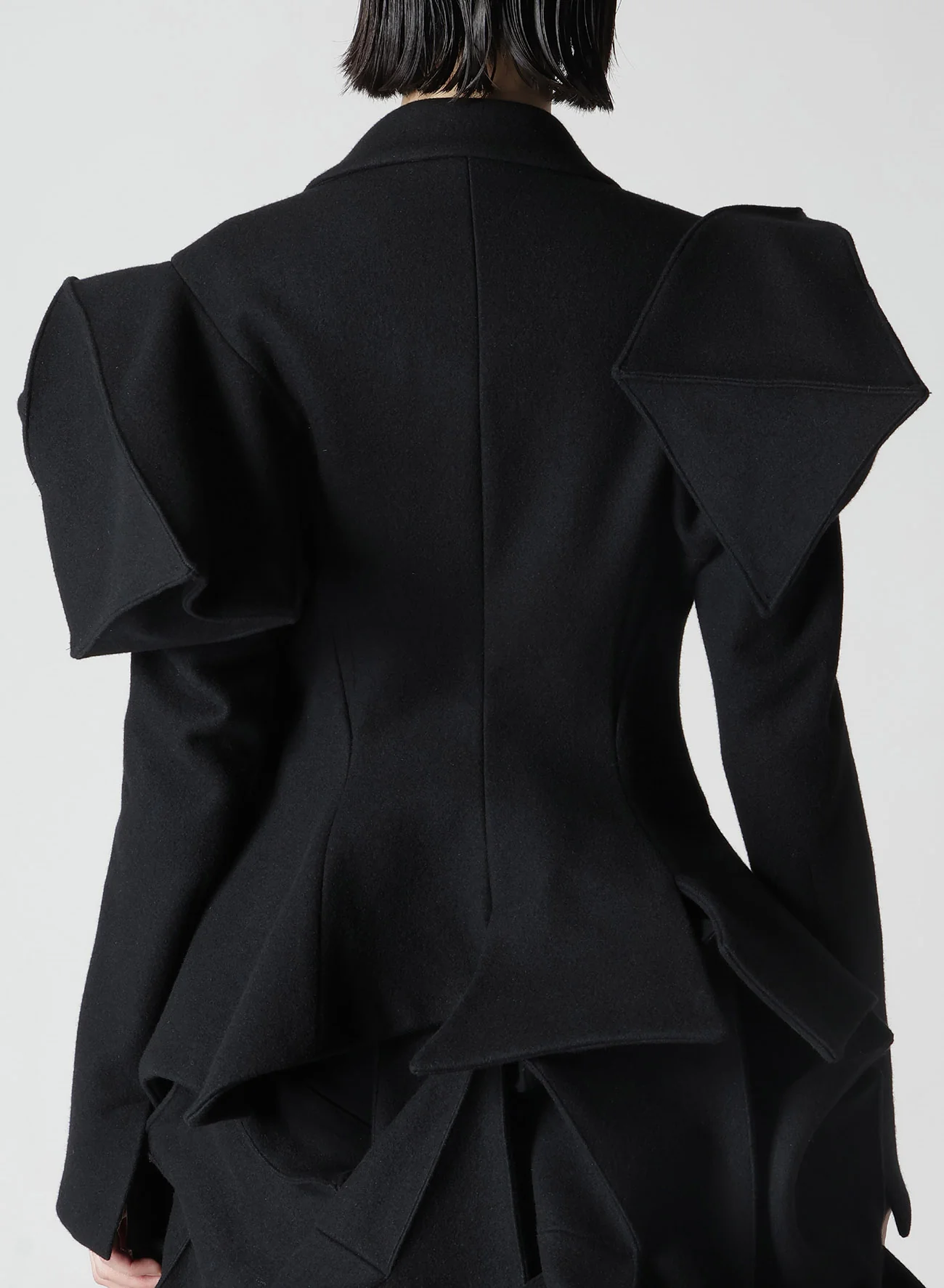 SUN DRYING SUPER100 MELTON SLV GUSSET ROUNDED JACKET - Image 13