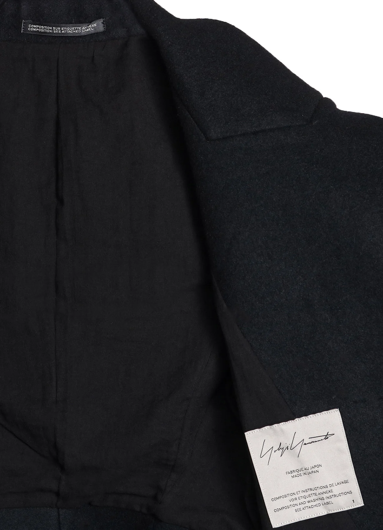 SUN DRYING SUPER100 MELTON SLV GUSSET ROUNDED JACKET - Image 5