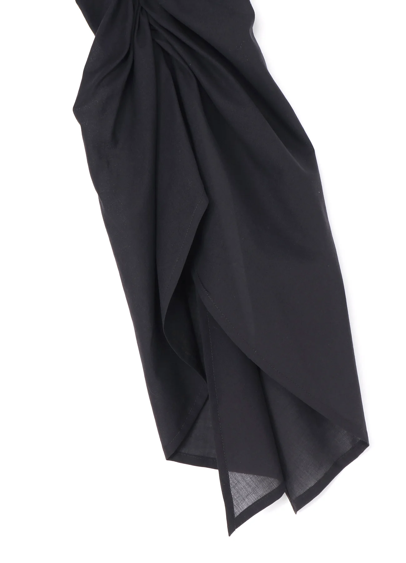 COTTON LAWN ASM SWALLOWTAIL GATHER DETAIL BLOUSE - Image 5