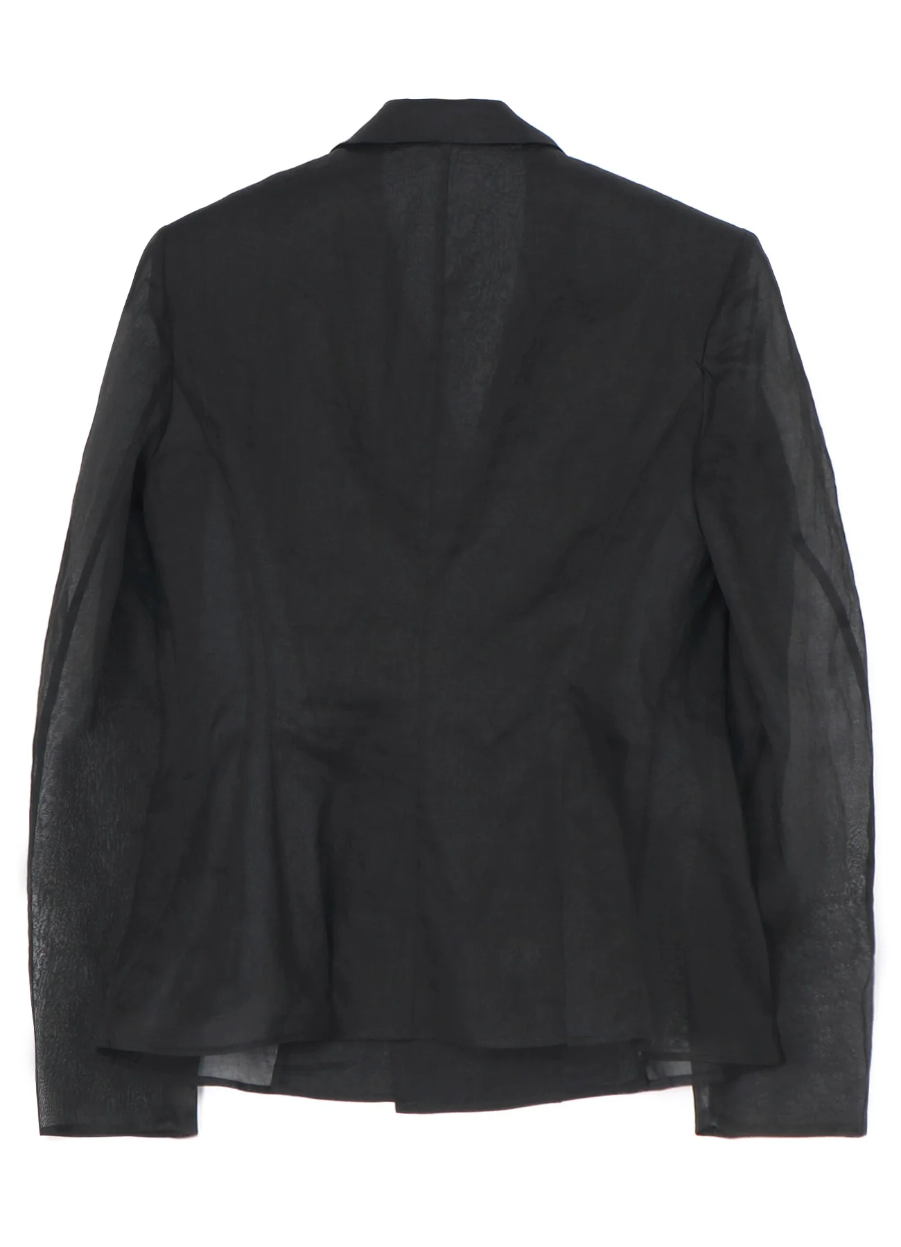 DOT GREY DISCHARGE PRINT 6B DOUBLE JACKET - Image 4