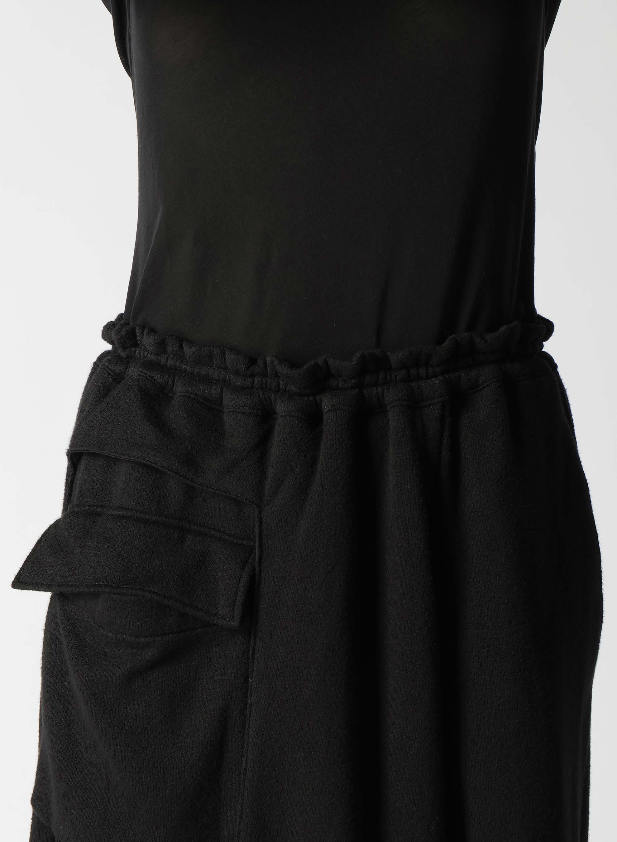 SUPIMA COTTON PILE POCKET DETAIL SKIRT - Image 6