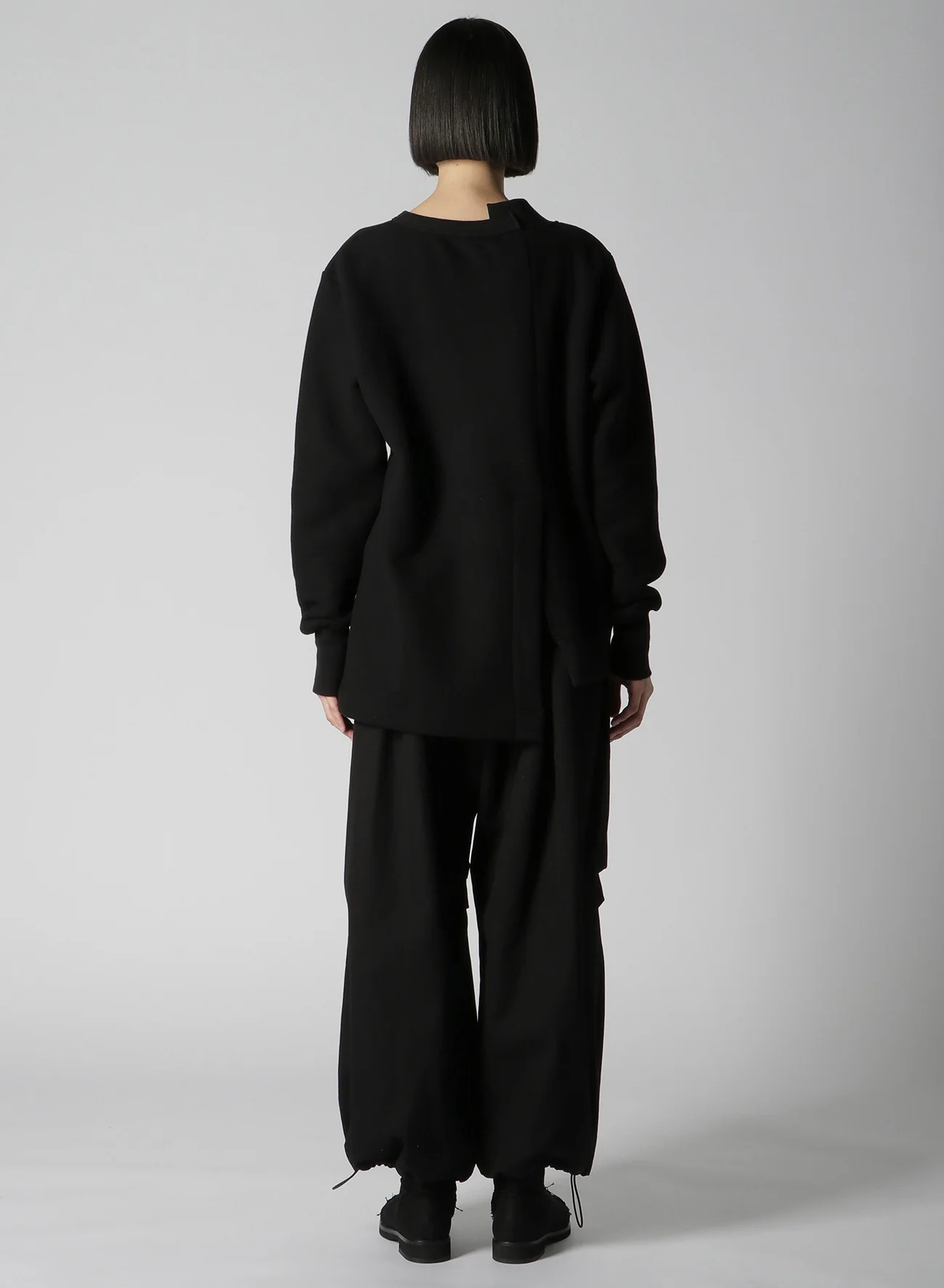 Liy/C BACKSIDE FLEECE R-V NECK COMBINATION - Image 5