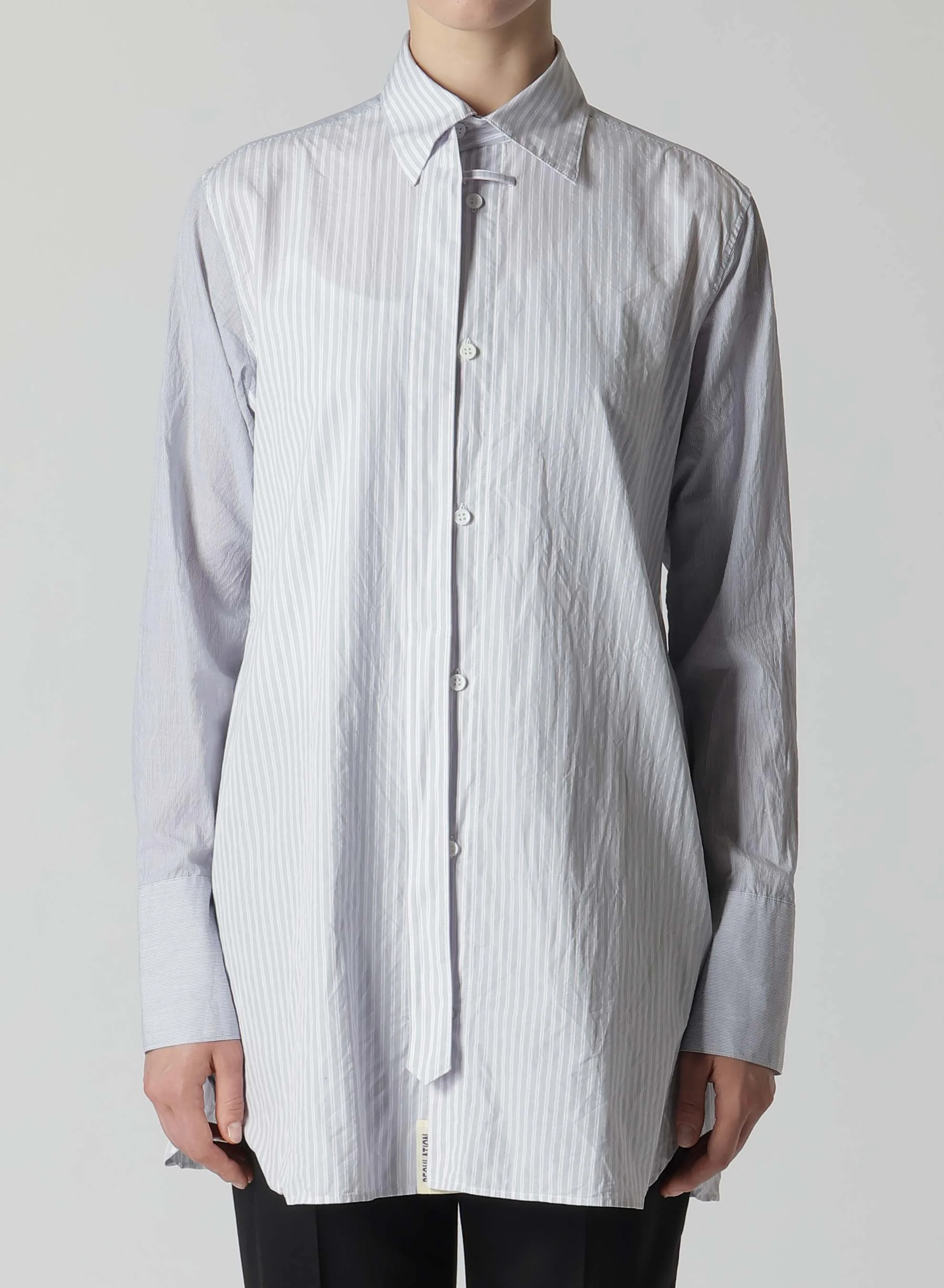 COTTON STRIPE R-DOUBLE CUFFS TIE B - Image 10