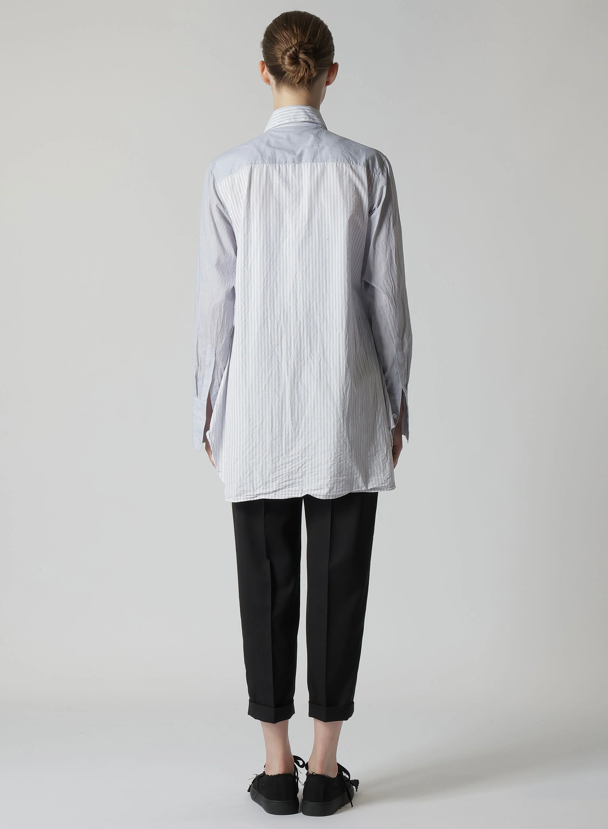 COTTON STRIPE R-DOUBLE CUFFS TIE B - Image 5