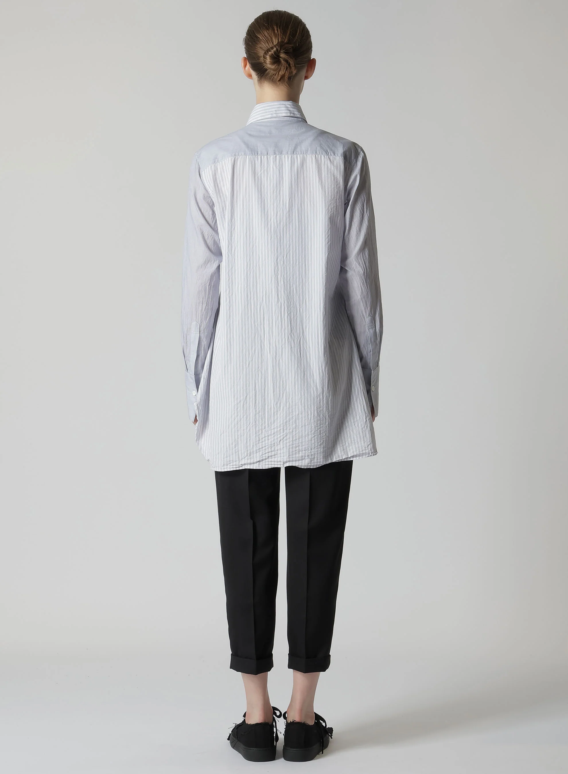 COTTON STRIPE R-DOUBLE CUFFS TIE B - Image 6