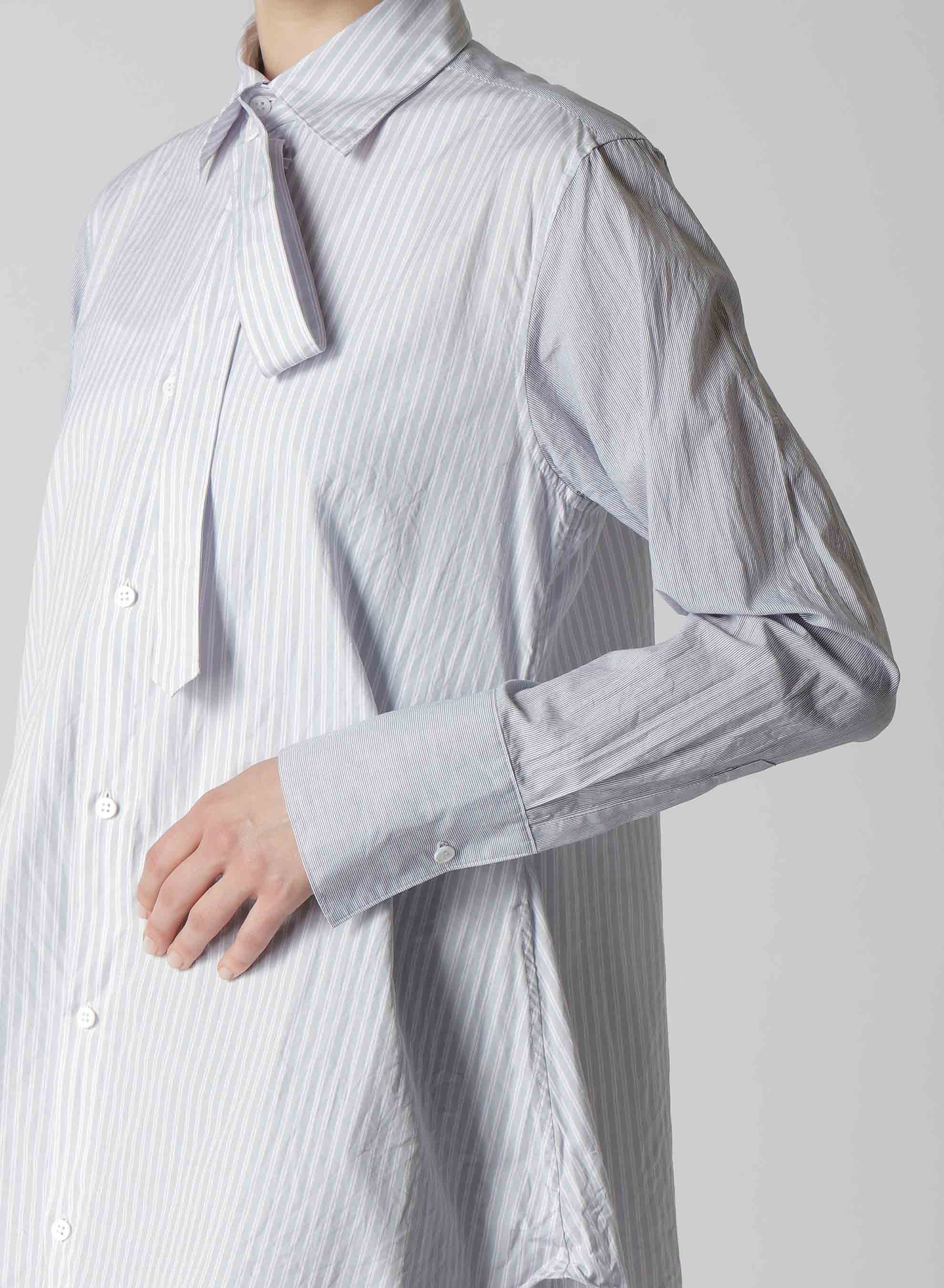 COTTON STRIPE R-DOUBLE CUFFS TIE B - Image 8