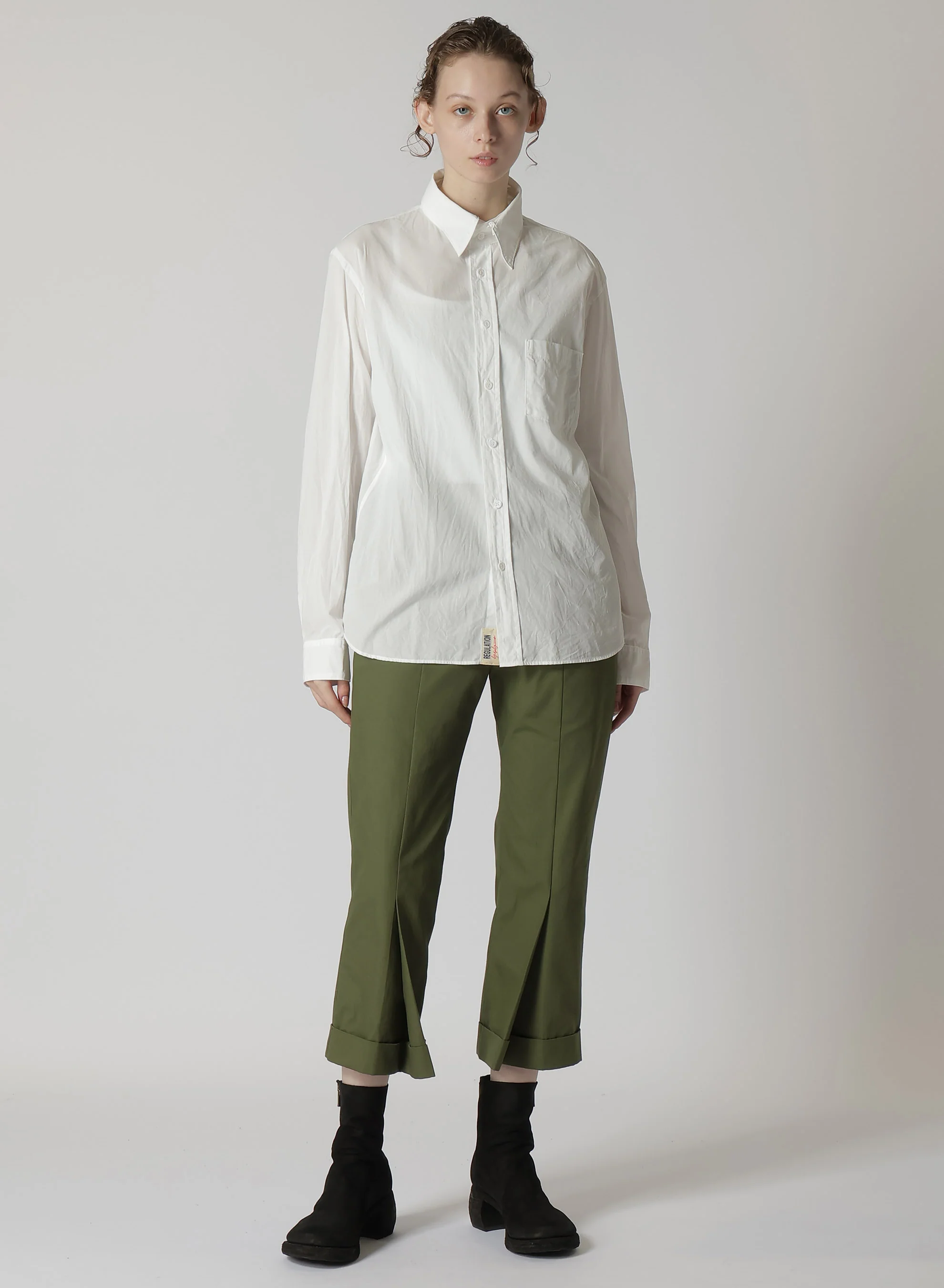 COTTON VOILE R-DETACHABLE COLLAR B - Image 3