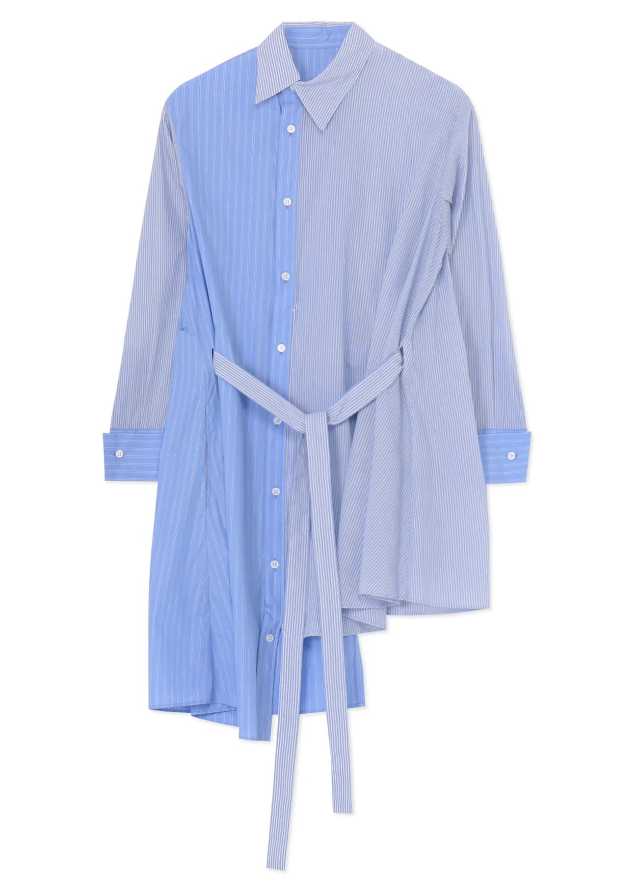 BROAD STRIPE C R-FRONT ZIP SHIRT - Image 3
