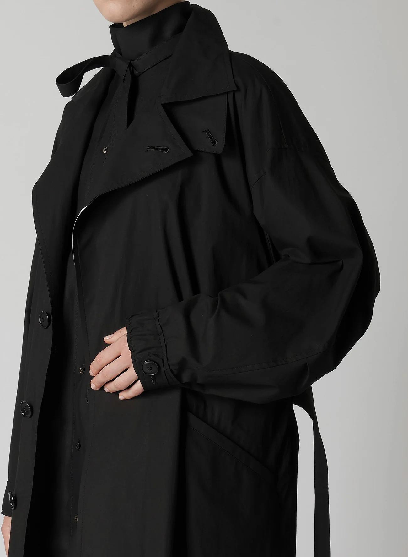COTTON RIPSTOP R-MODS TRENCH COAT - Image 7