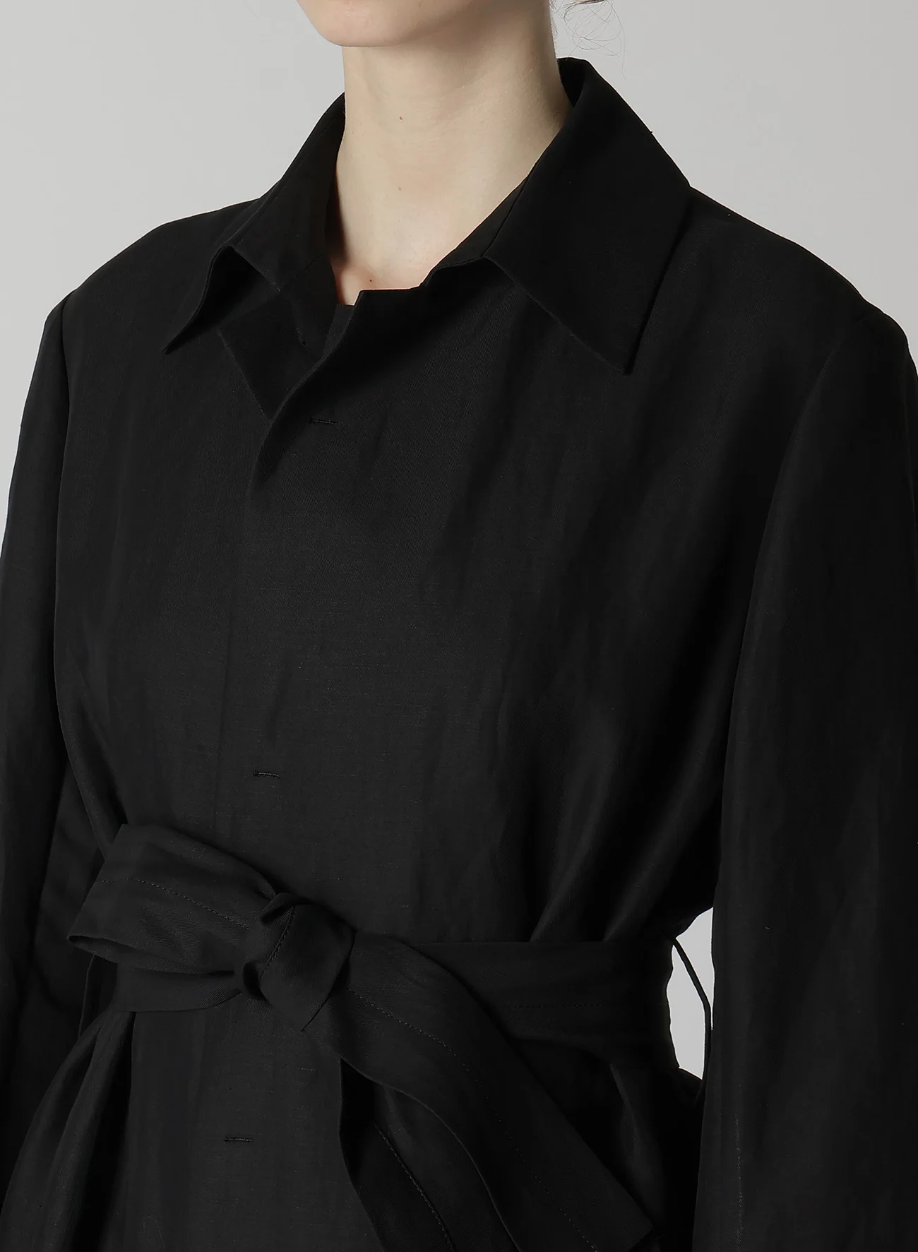 C/Li GABARDINE R-DOUBLE PLACKET COAT - Image 6