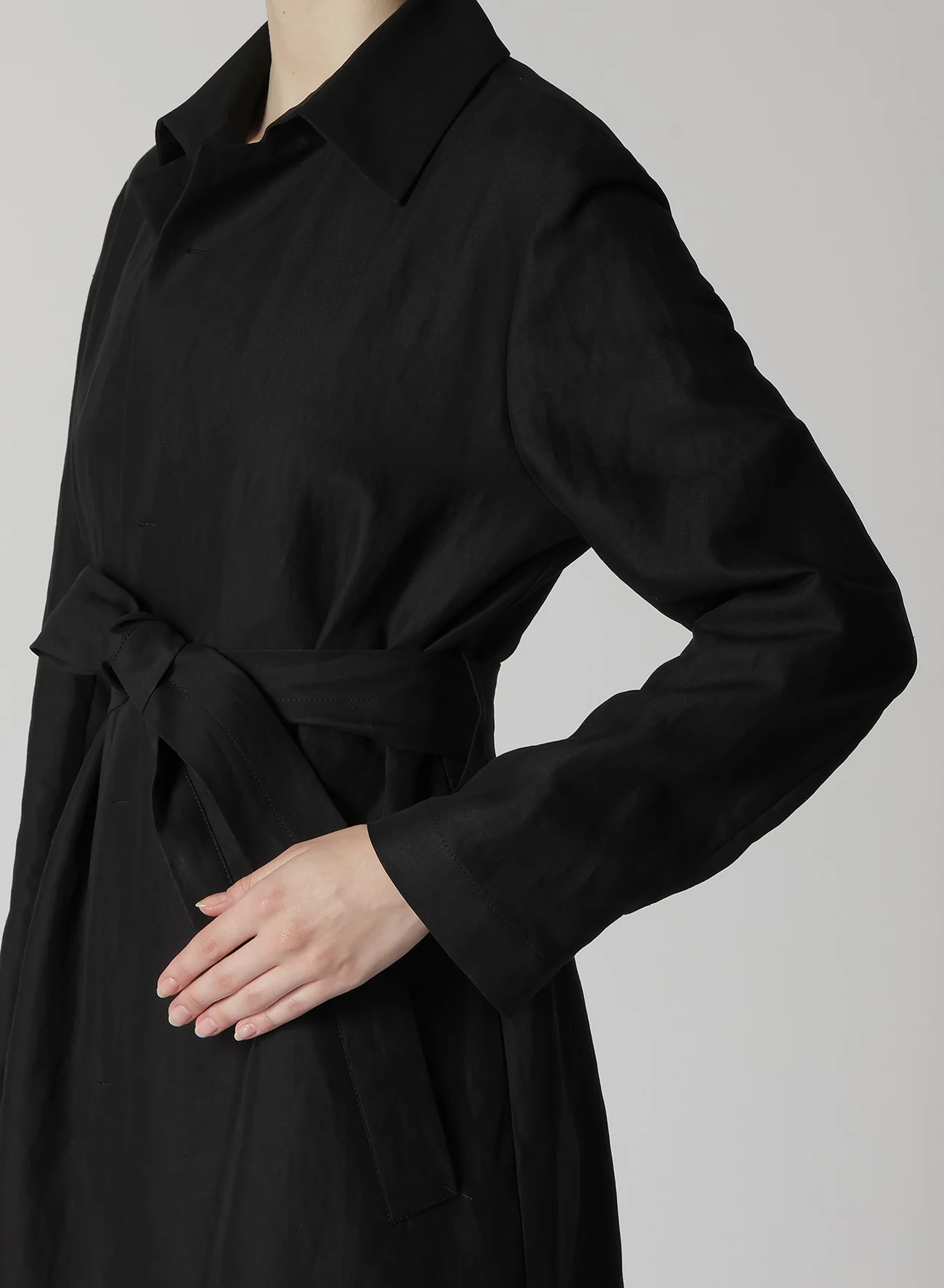 C/Li GABARDINE R-DOUBLE PLACKET COAT - Image 7