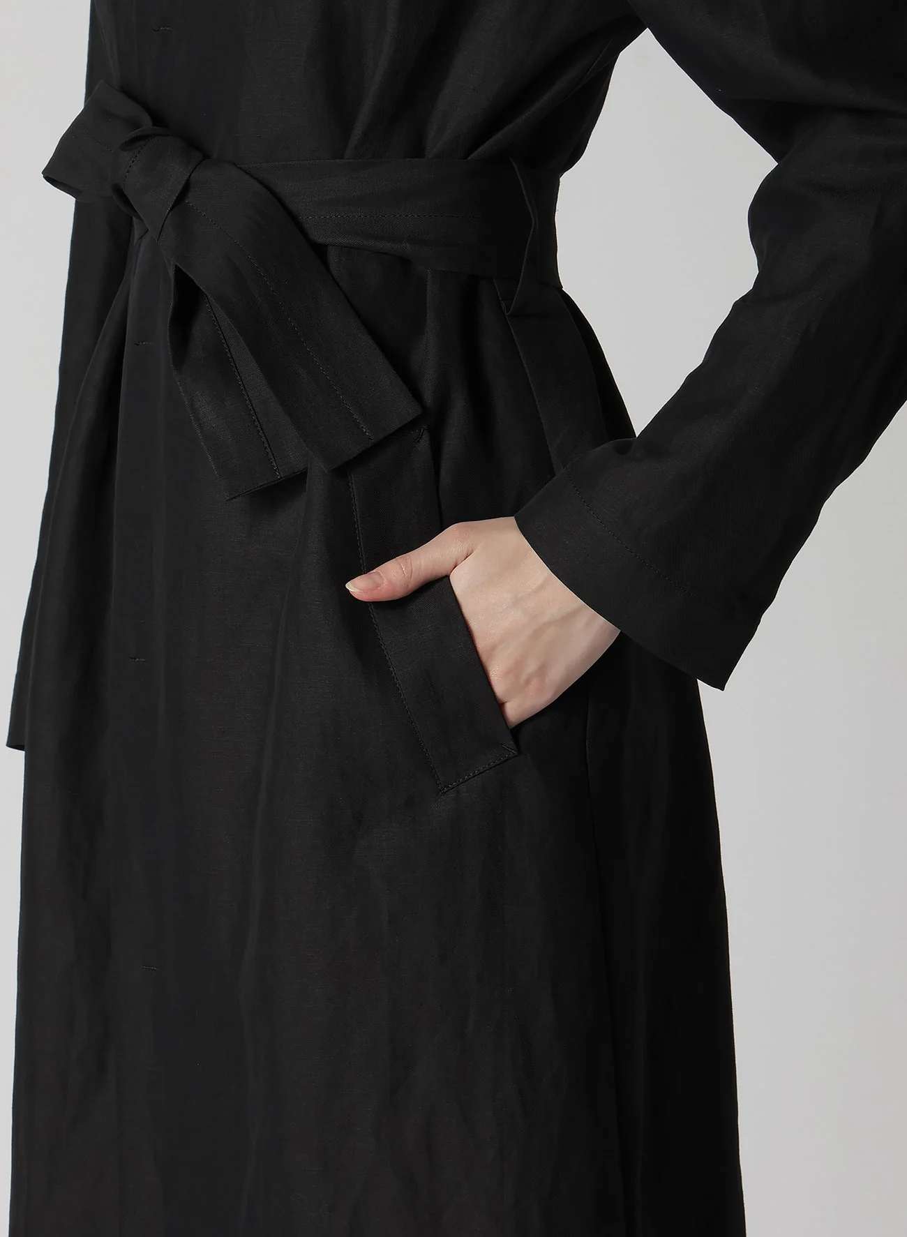 C/Li GABARDINE R-DOUBLE PLACKET COAT - Image 8