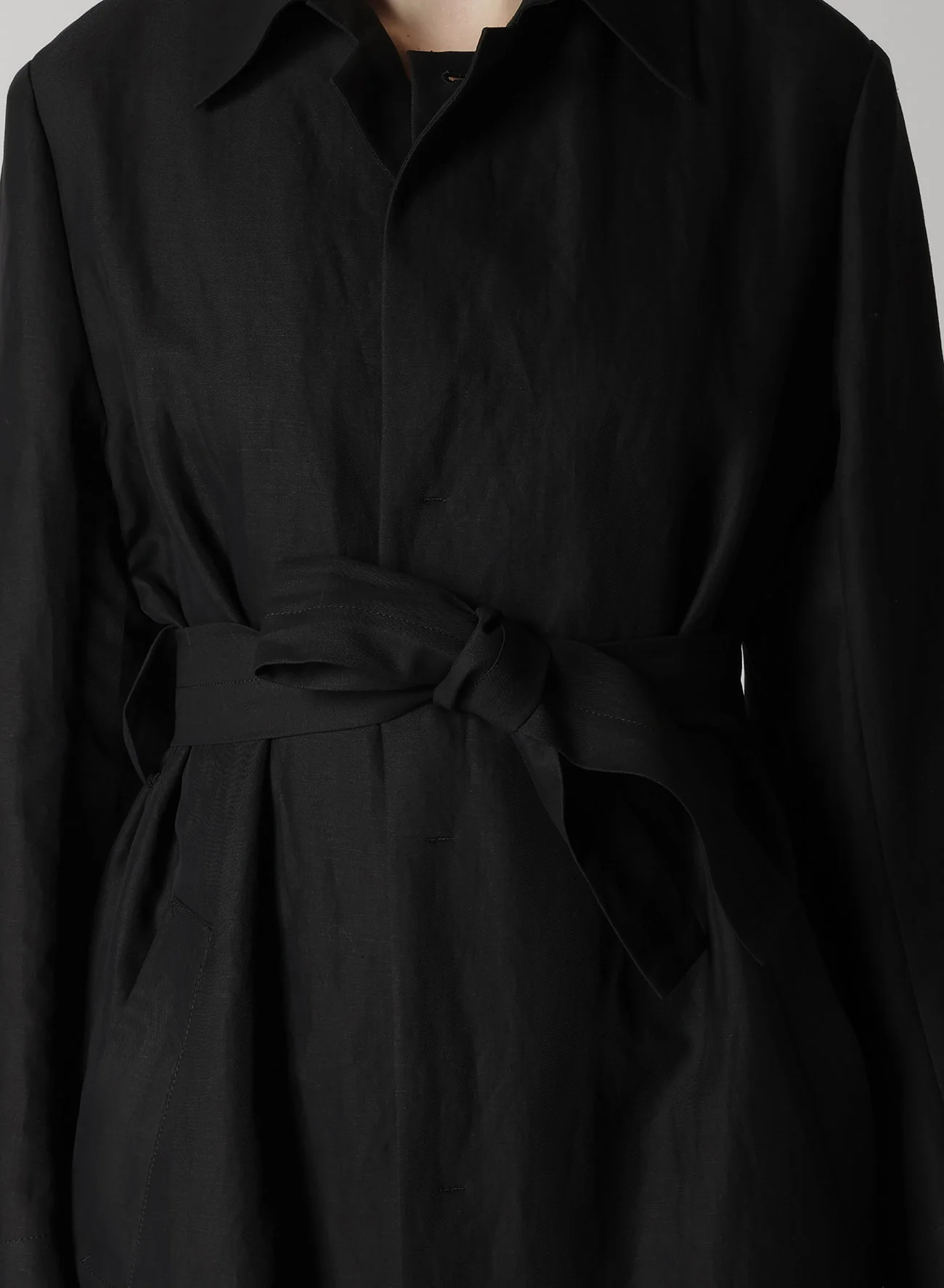 C/Li GABARDINE R-DOUBLE PLACKET COAT - Image 9