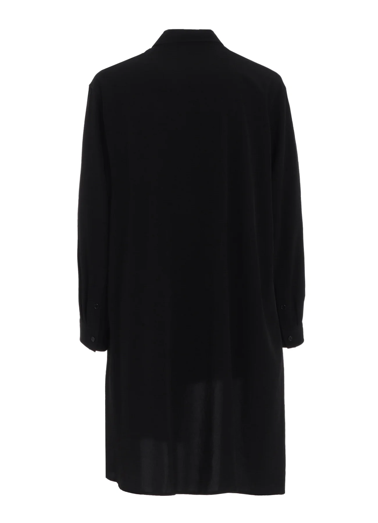 CREPE DE CHINE STANDARD ASYMMETRICAL FLARES SHIRT - Image 12