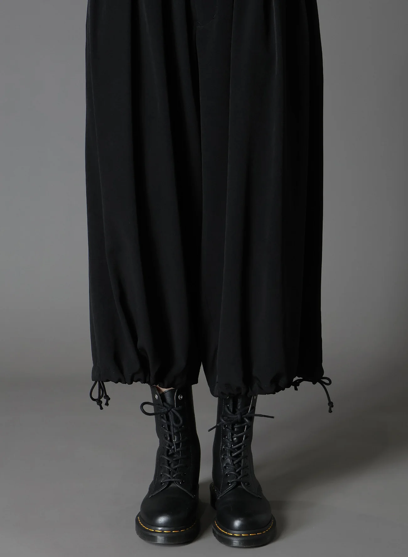 CREPE DE CHINE BALLOON PANTS - Image 7