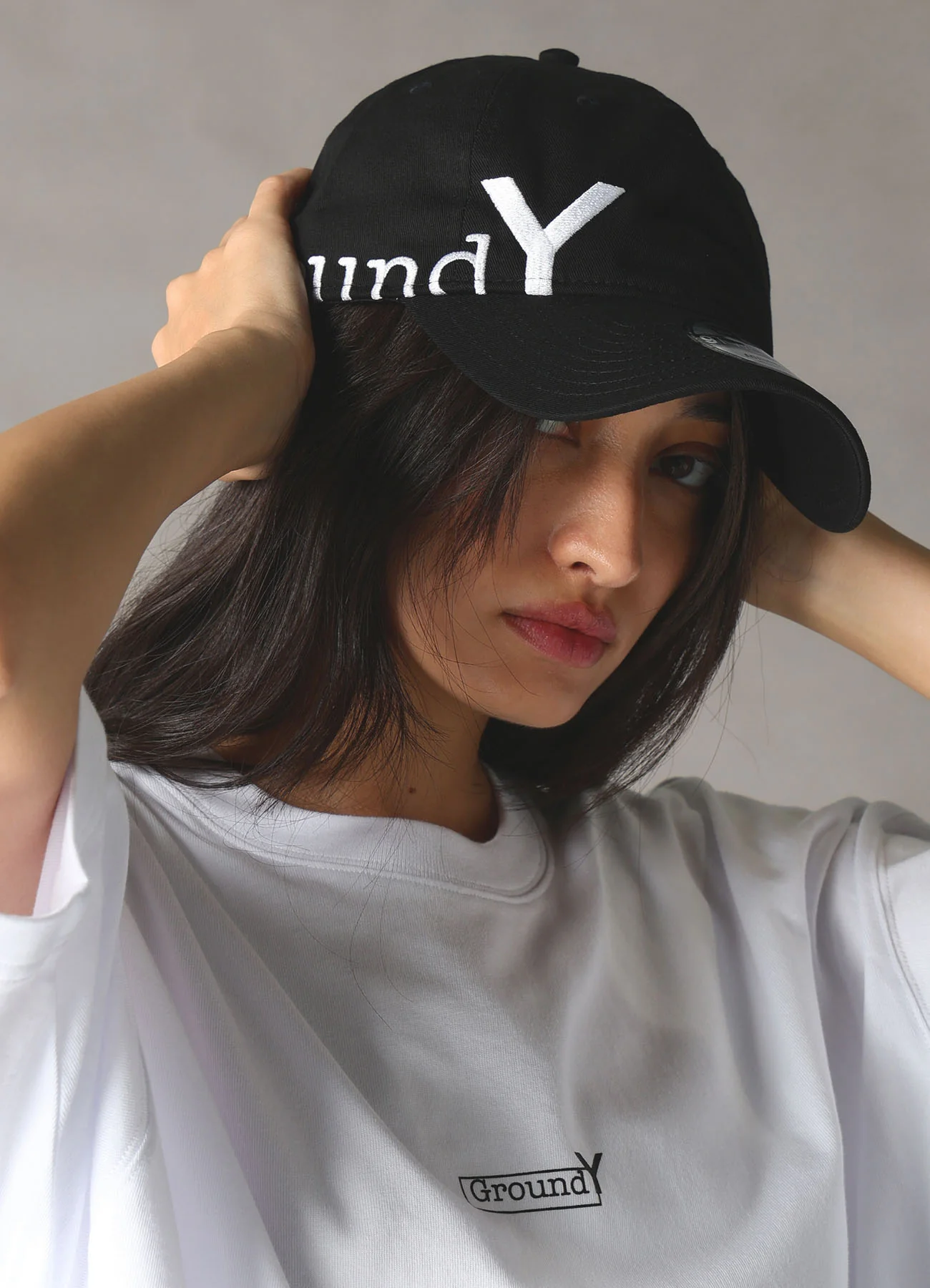 Ground Y×NEW ERA Ground Y SIDE LOGO CAP - Image 5