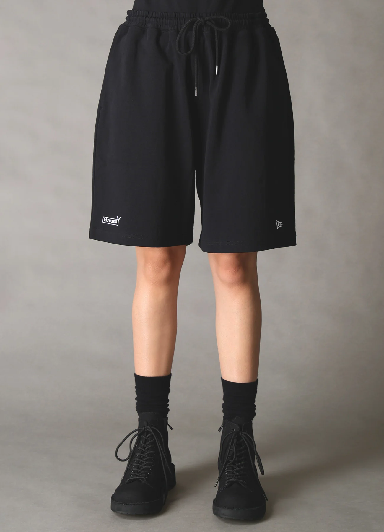 Ground Y×NEW ERA Ground Y BOX LOGO SHORT PANTS - Image 5