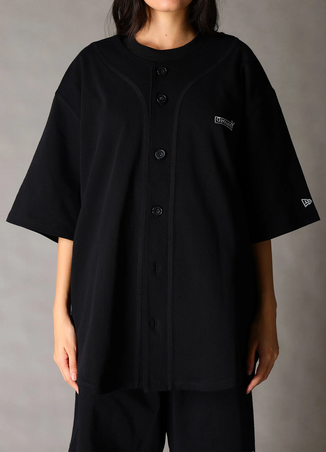Ground Y×NEW ERA Ground Y BACK LOGO BASE BALL SHIRT - Image 6
