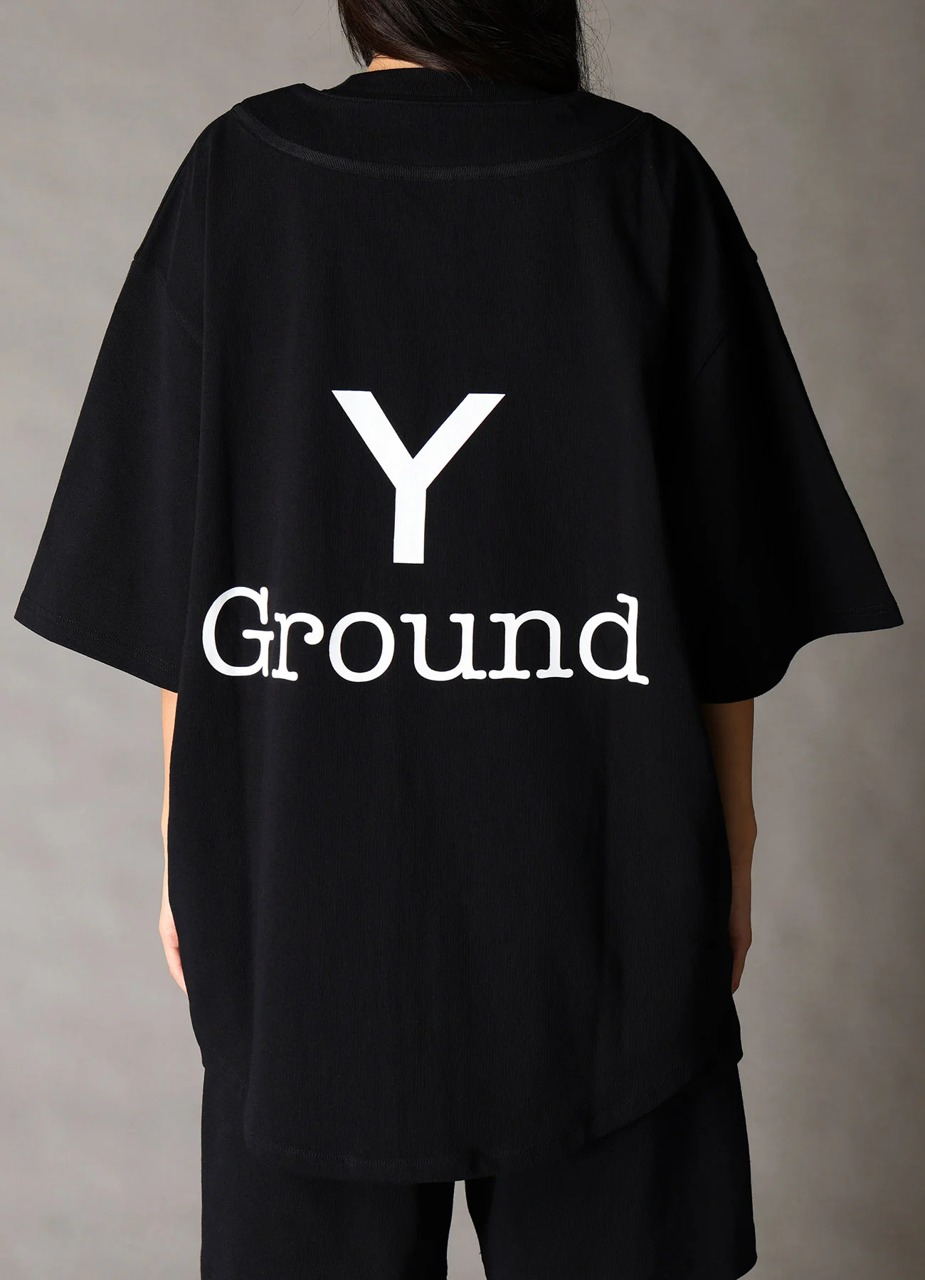 Ground Y×NEW ERA Ground Y BACK LOGO BASE BALL SHIRT - Image 8