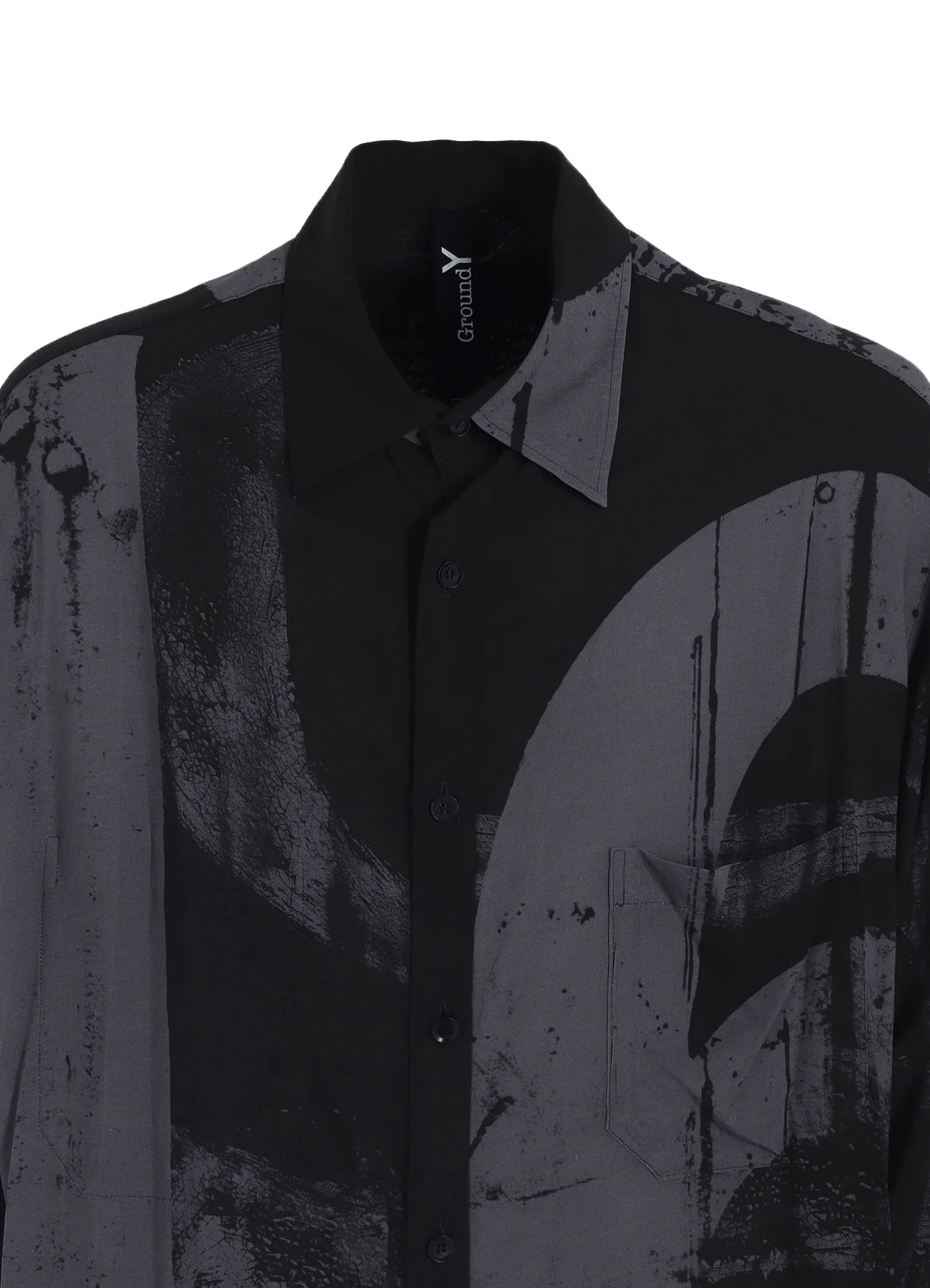 RAYON PRINT  NUMBER PATTERN LONG SHIRT - Image 16