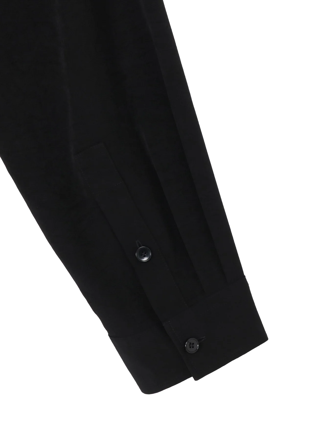 CREPE DE CHINE LEFT FRONT DRAPE SHIRT - Image 13