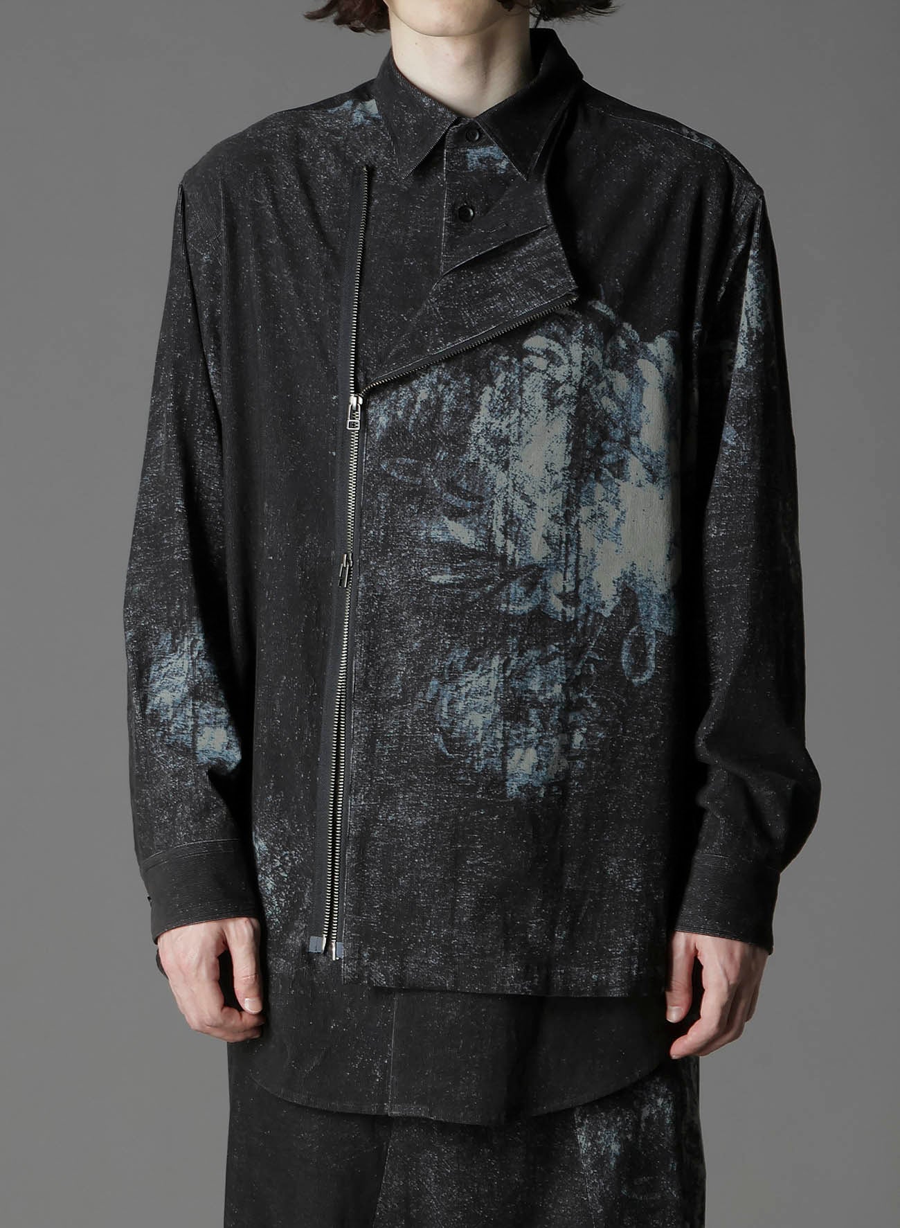 NARROW RIBS CORDUROY OPEN ZIP STANDARD BIG SHIRT - Image 6