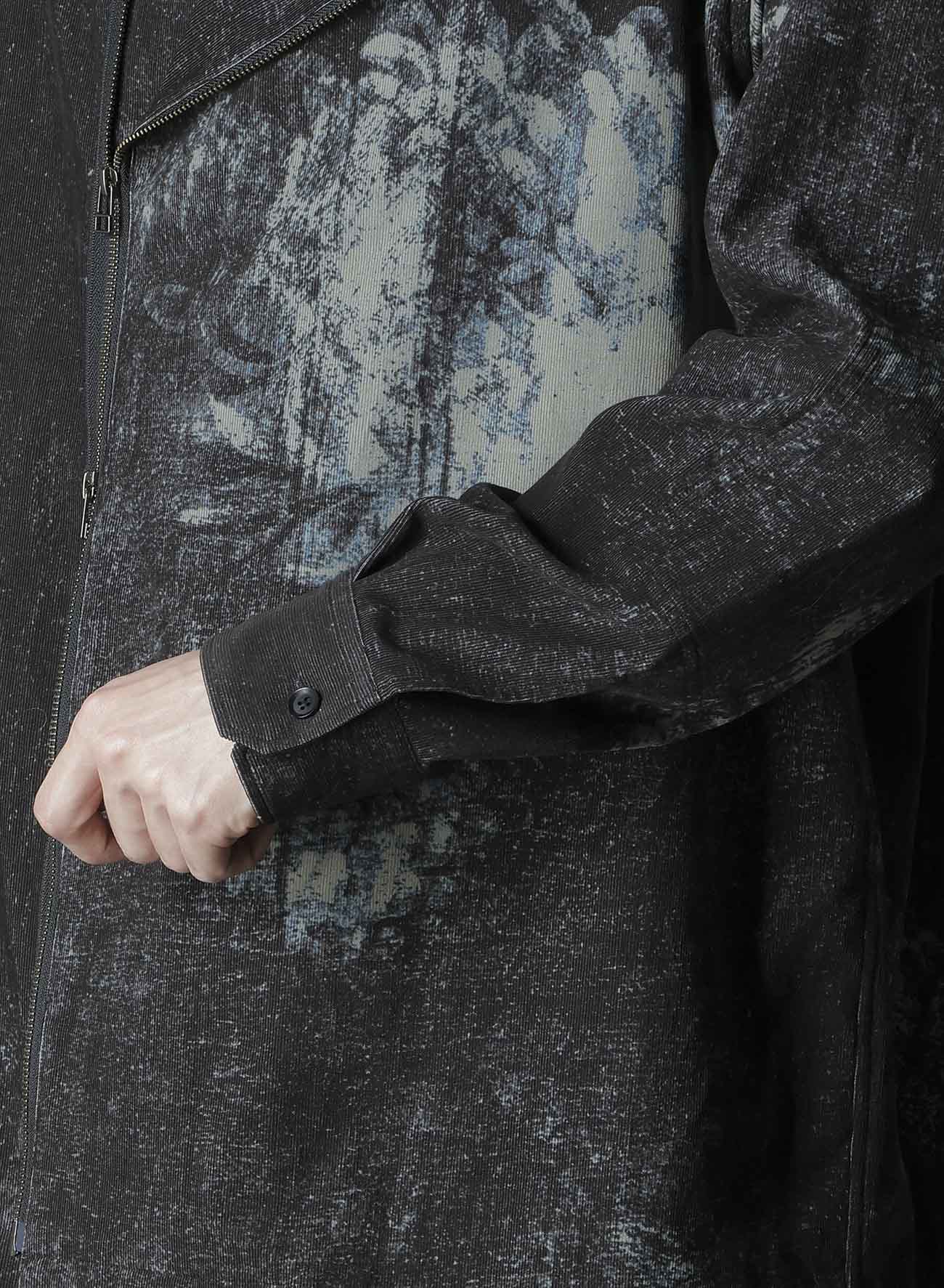 NARROW RIBS CORDUROY OPEN ZIP STANDARD BIG SHIRT - Image 9