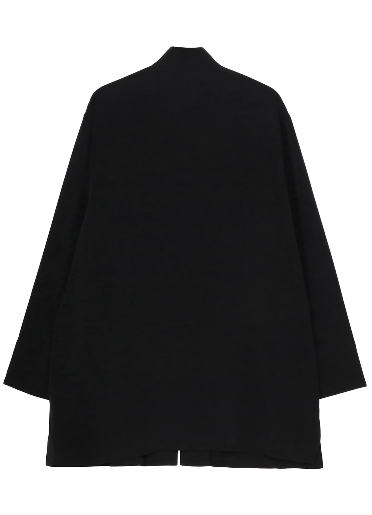 CREPE DE CHINE SHAKA BUTTON STAND COLLAR SHIRT - Image 12