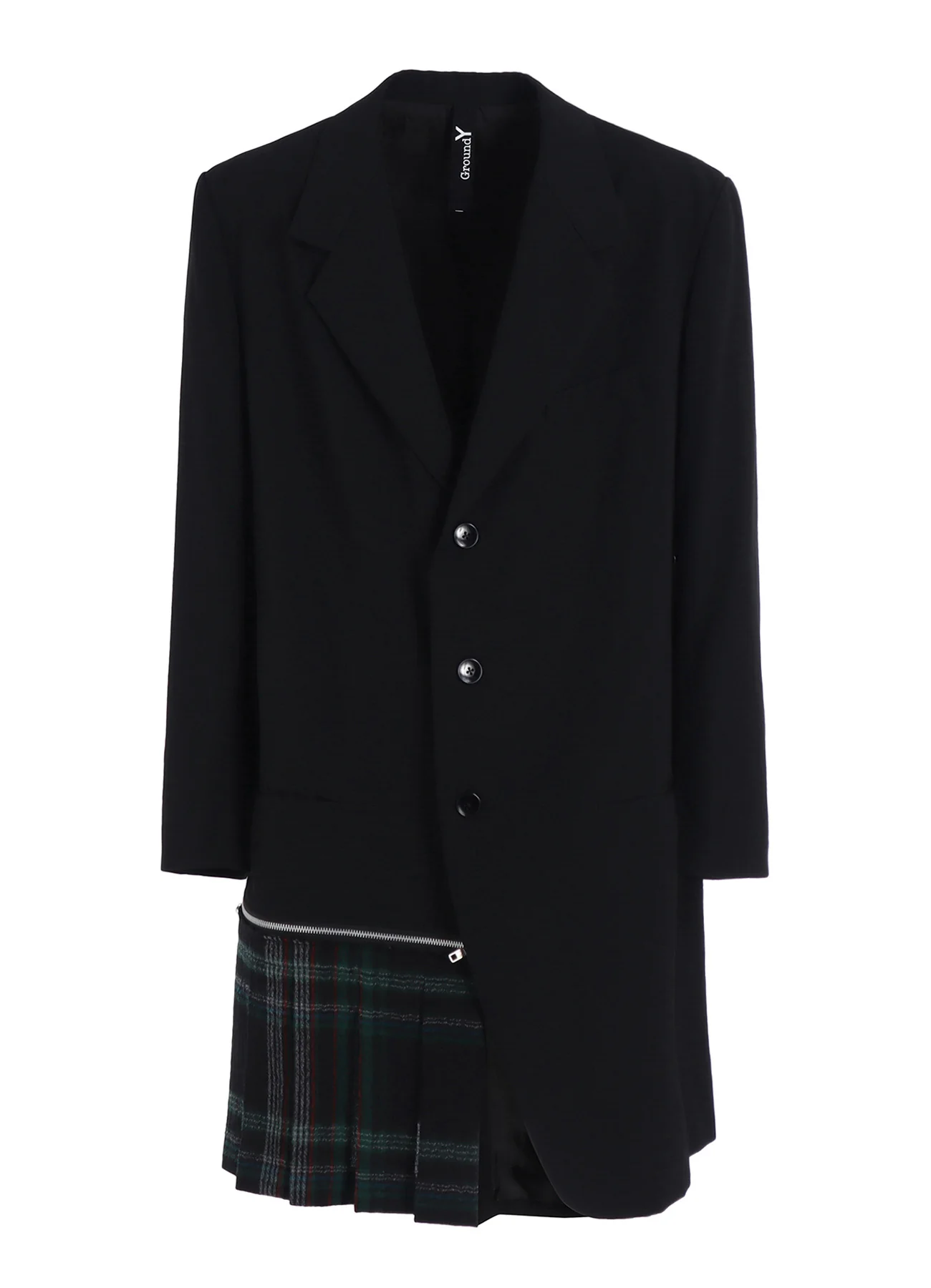 W/GABARDINE DOUBLE GAUZE  RIGHT PLEATED JACKET - Image 15