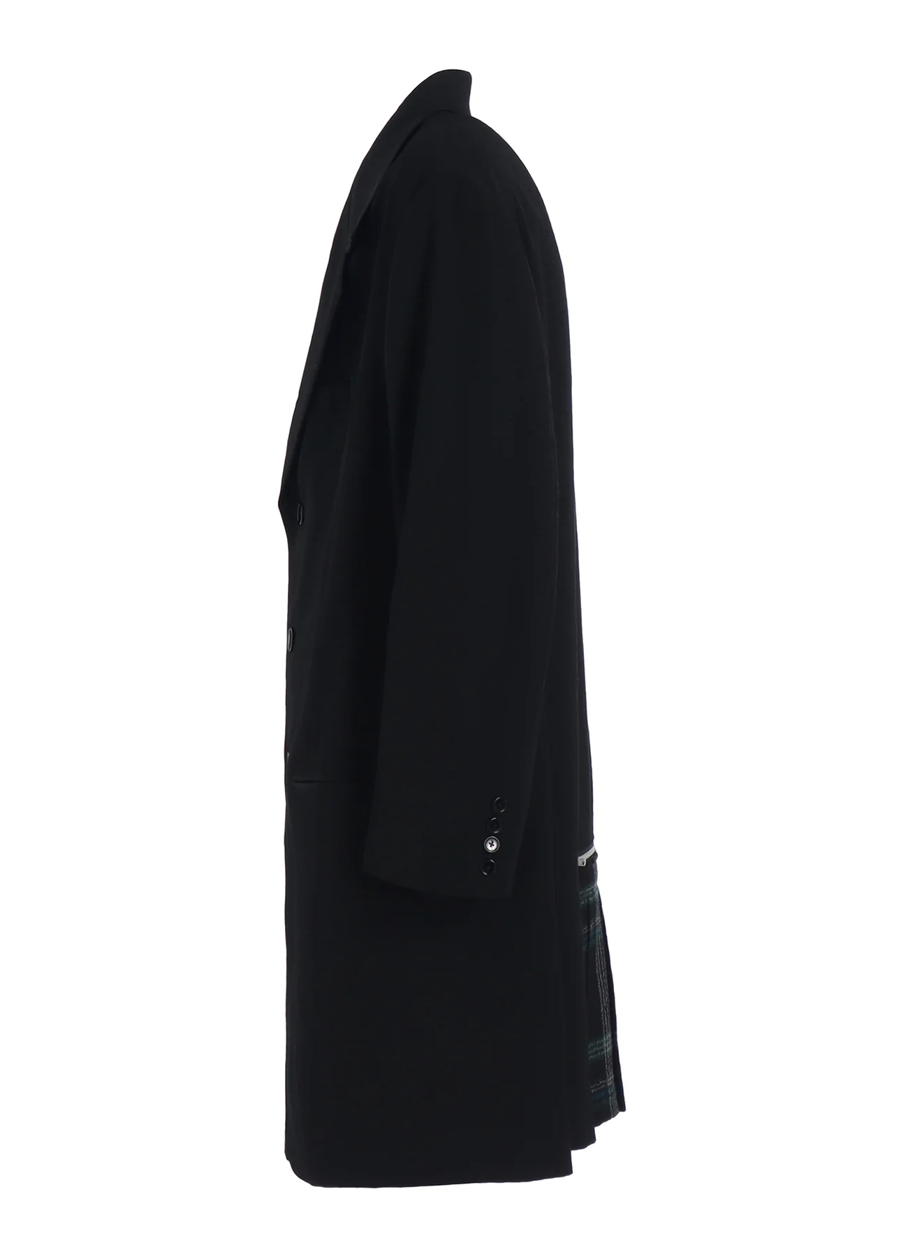 W/GABARDINE DOUBLE GAUZE  RIGHT PLEATED JACKET - Image 16