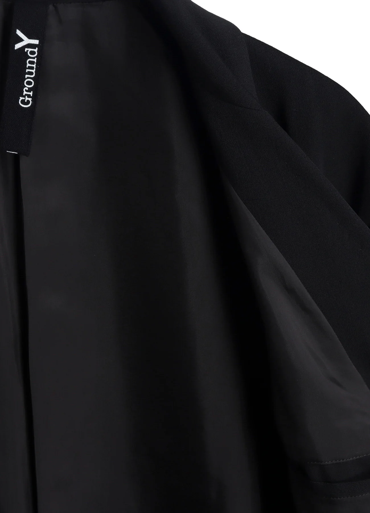 W/GABARDINE DOUBLE GAUZE  RIGHT PLEATED JACKET - Image 20