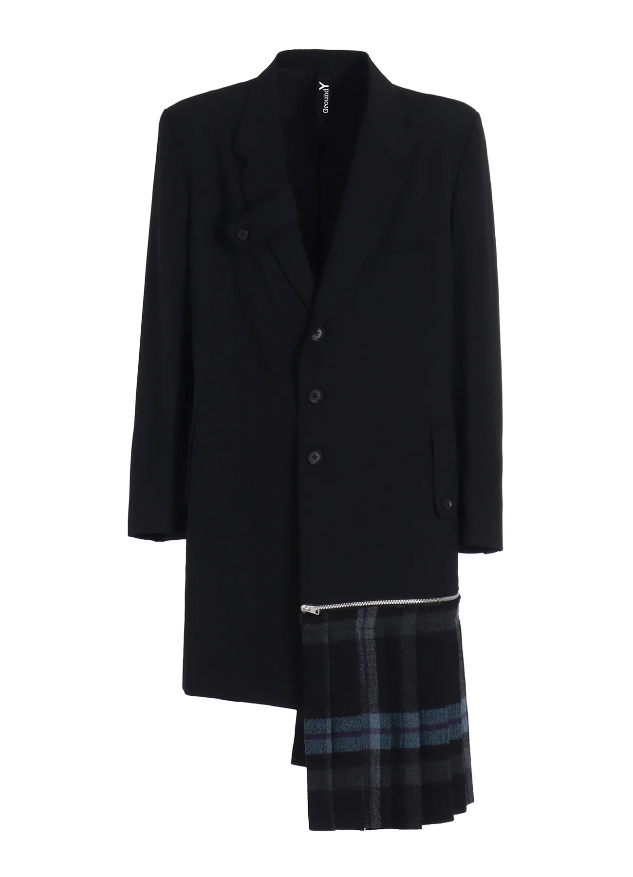 W/GABARDINE DOUBLE GAUZE PLEATED JACKET W/ TAB - Image 13