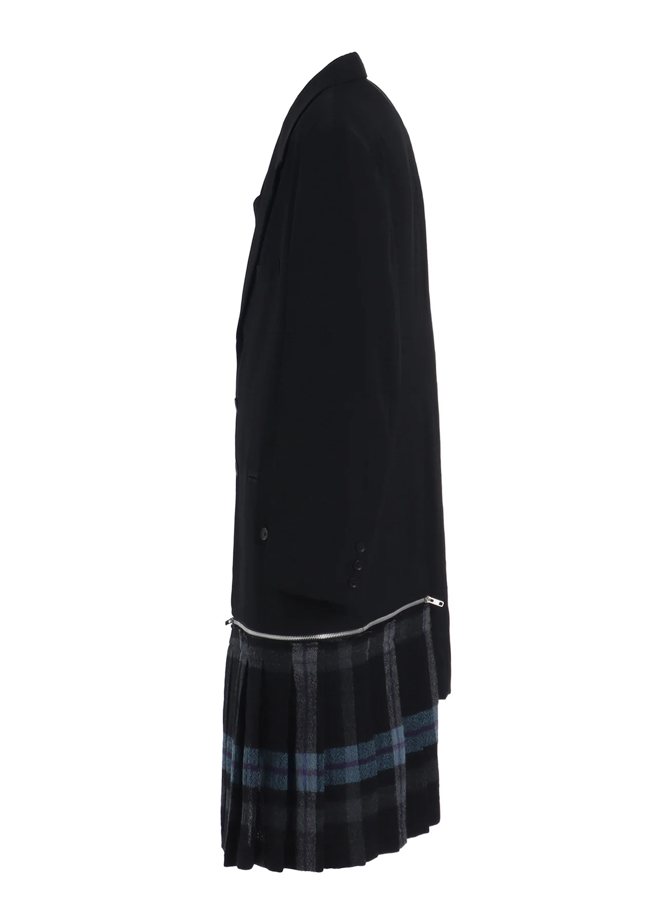 W/GABARDINE DOUBLE GAUZE PLEATED JACKET W/ TAB - Image 14