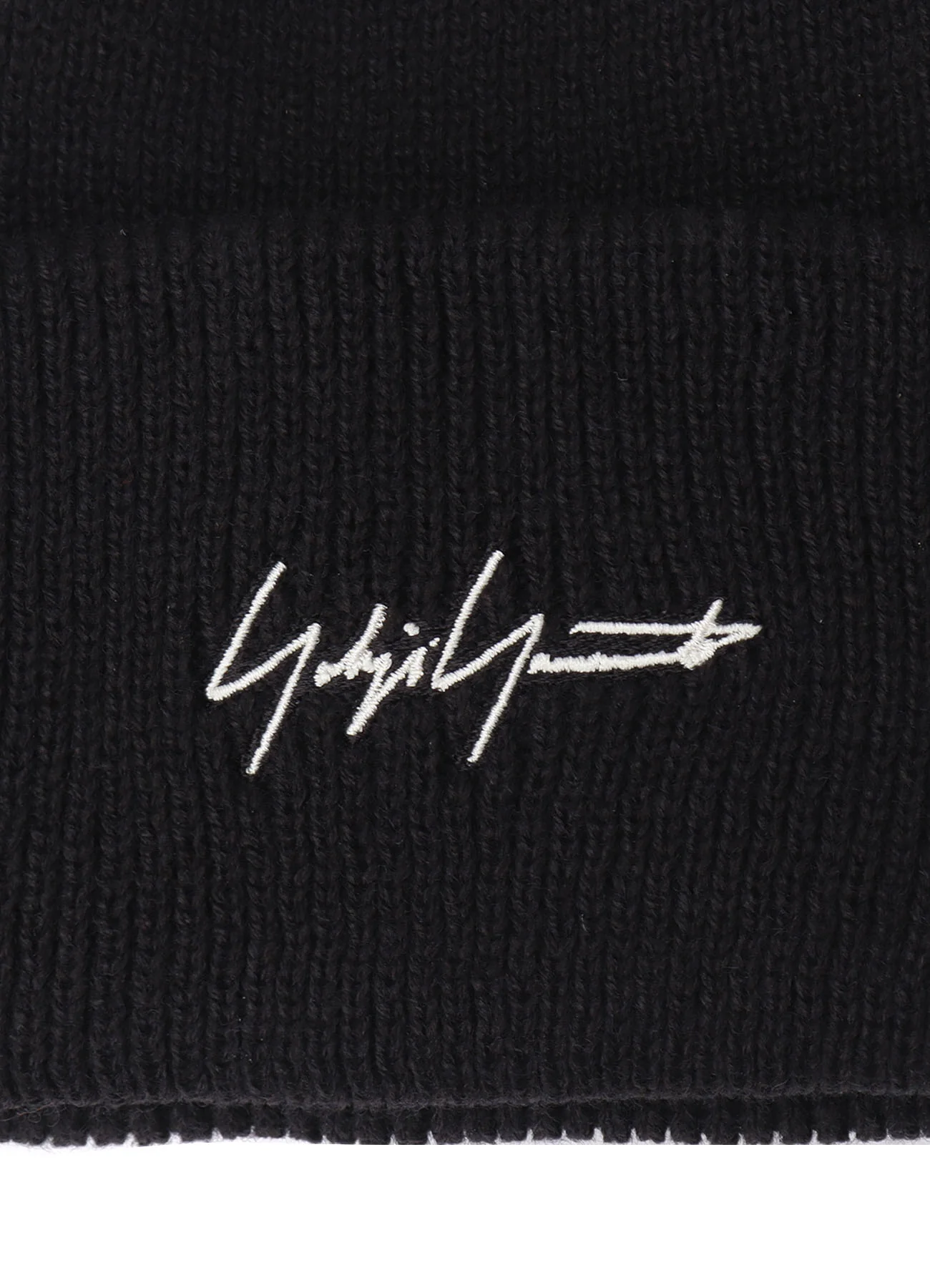 Y-3 KURO KNITTED BEANIE - Image 7