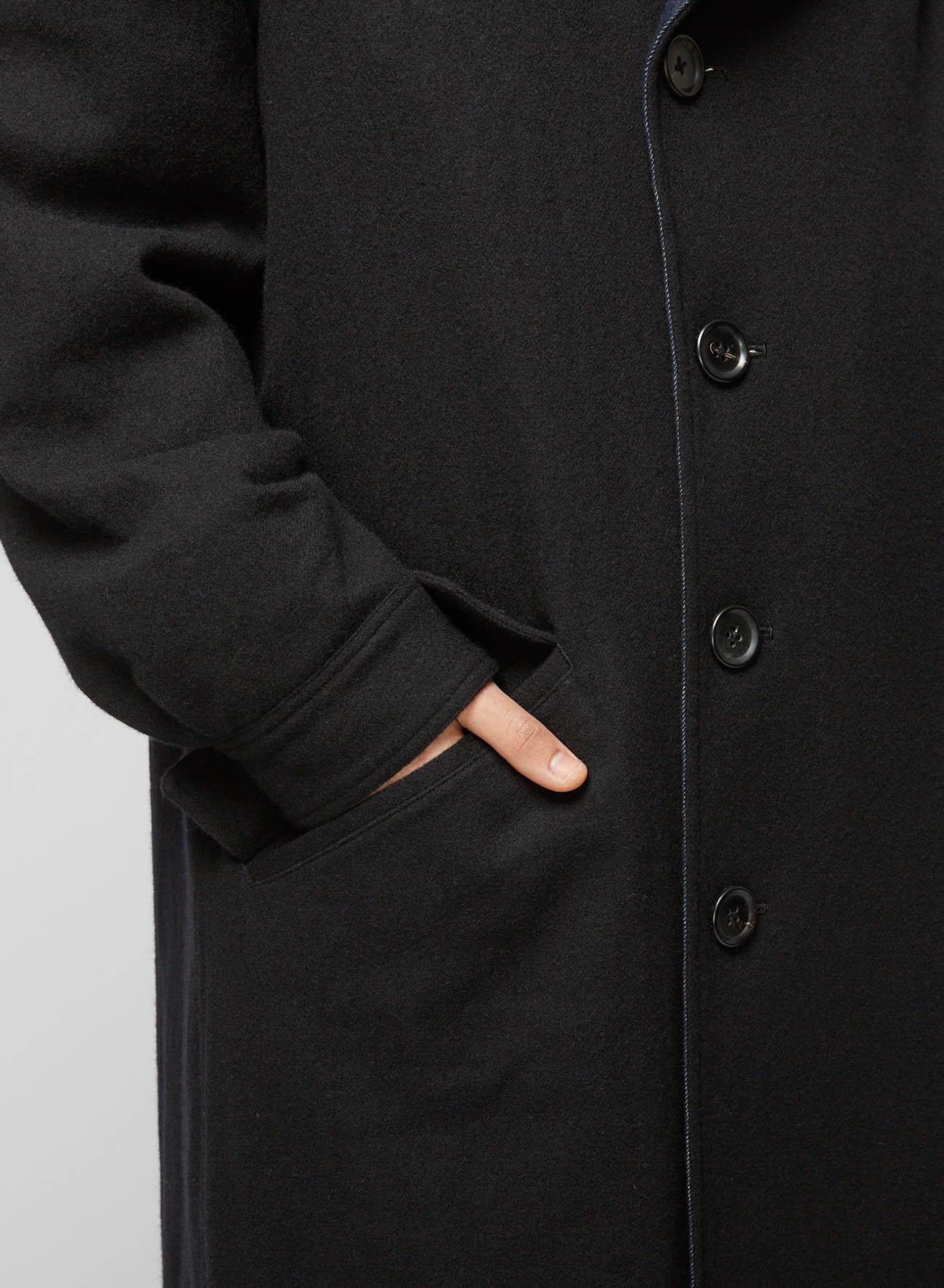 014/1+135/2 FLANNEL X DENIM COAT - Image 10