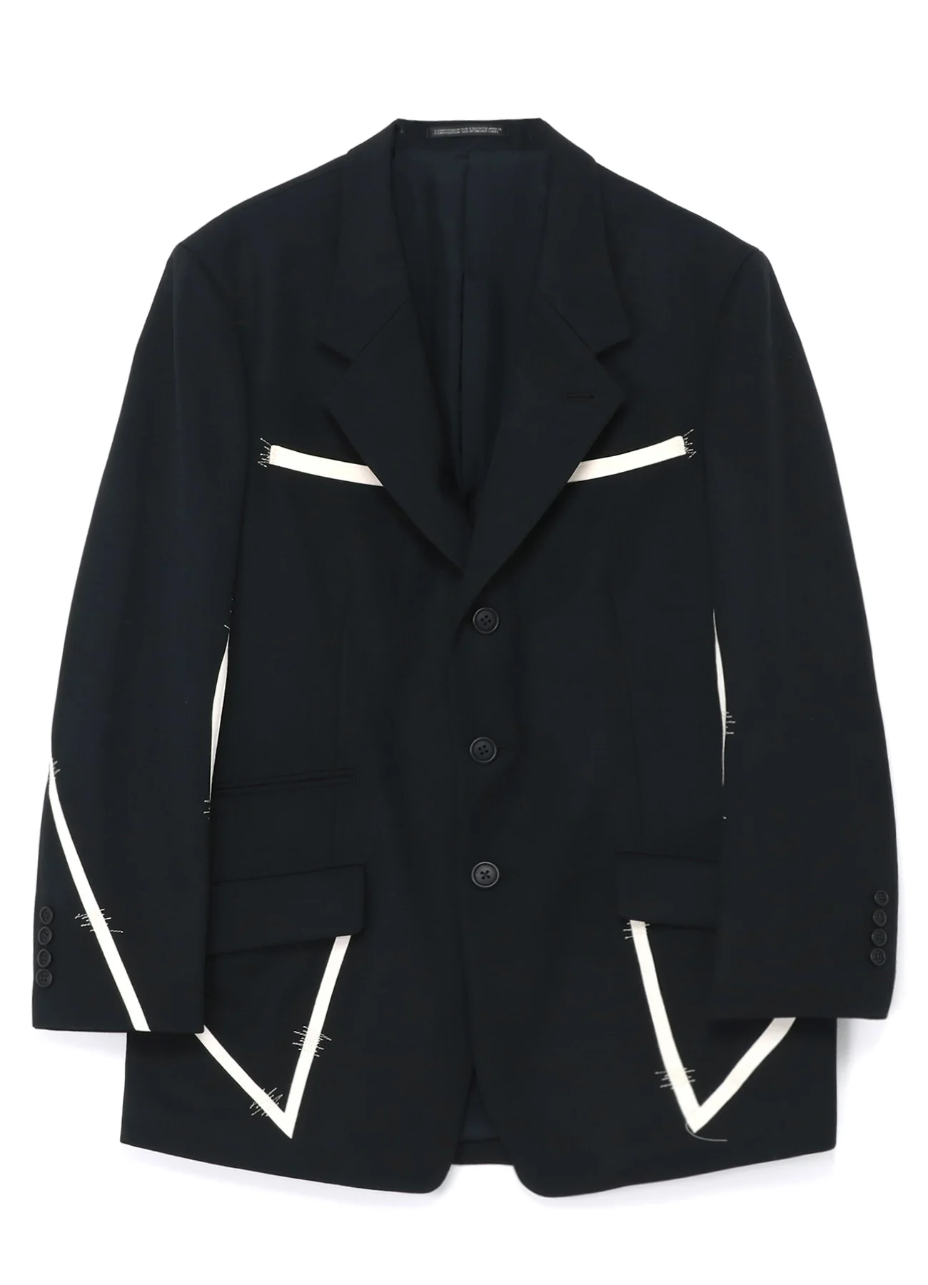 ARMY GABARDINE W-ZIG STTP 3BUTTONS S JKT - Image 3