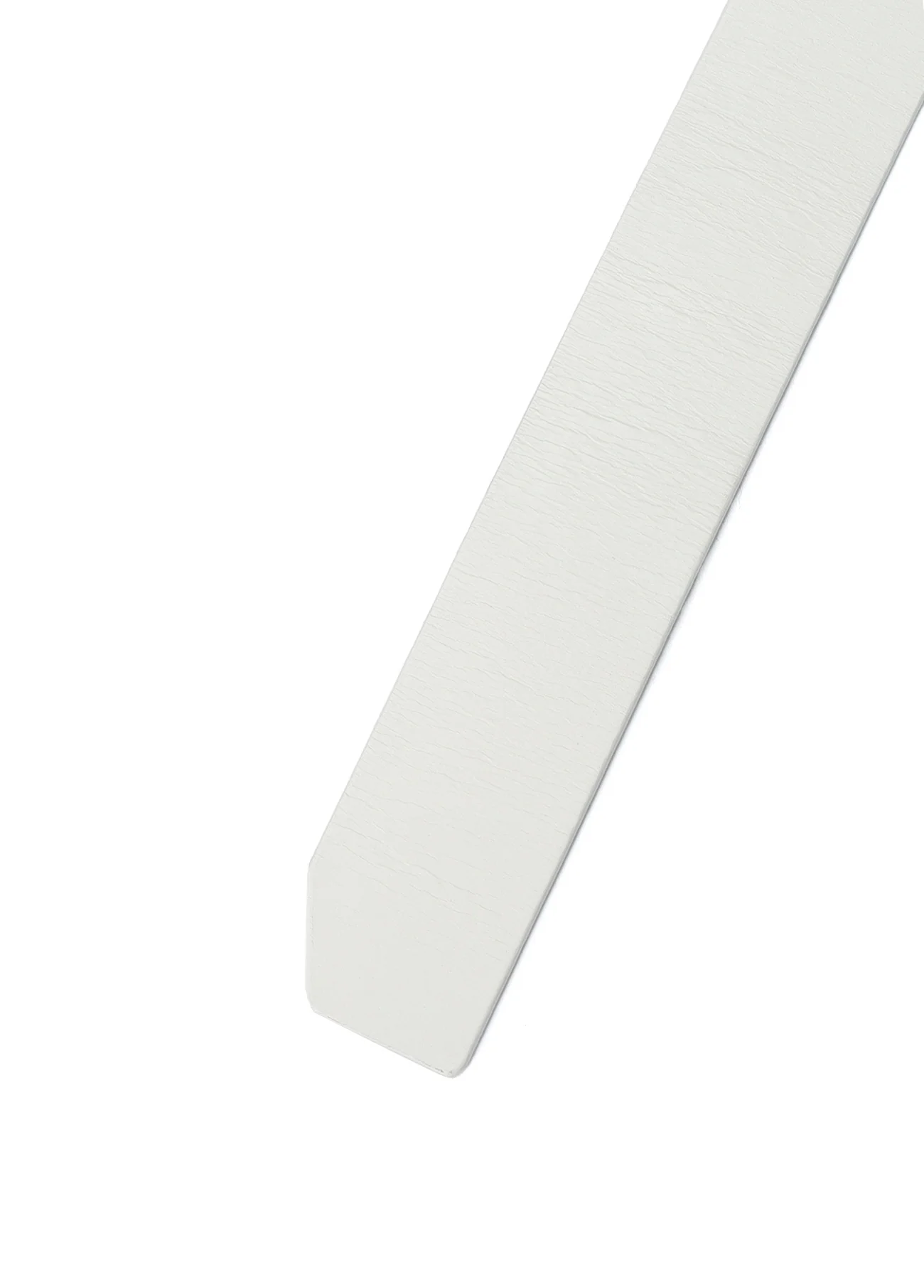 WHITE LEATHER 30MM FREE BELT - Image 4